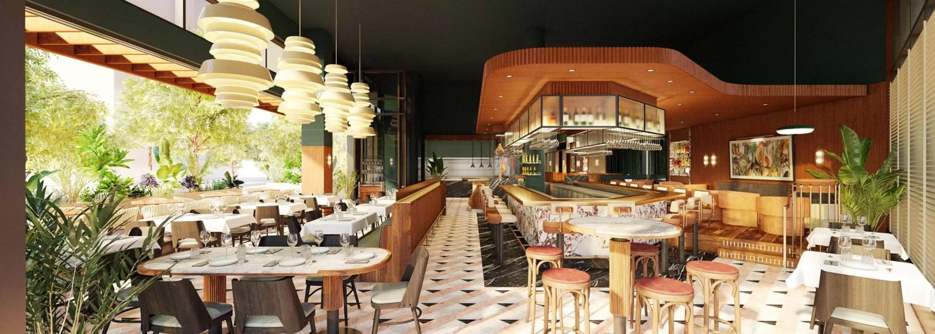 Restaurant/places to eat in Hilton Garden Inn Montreal Midtown, Quebec, Canada