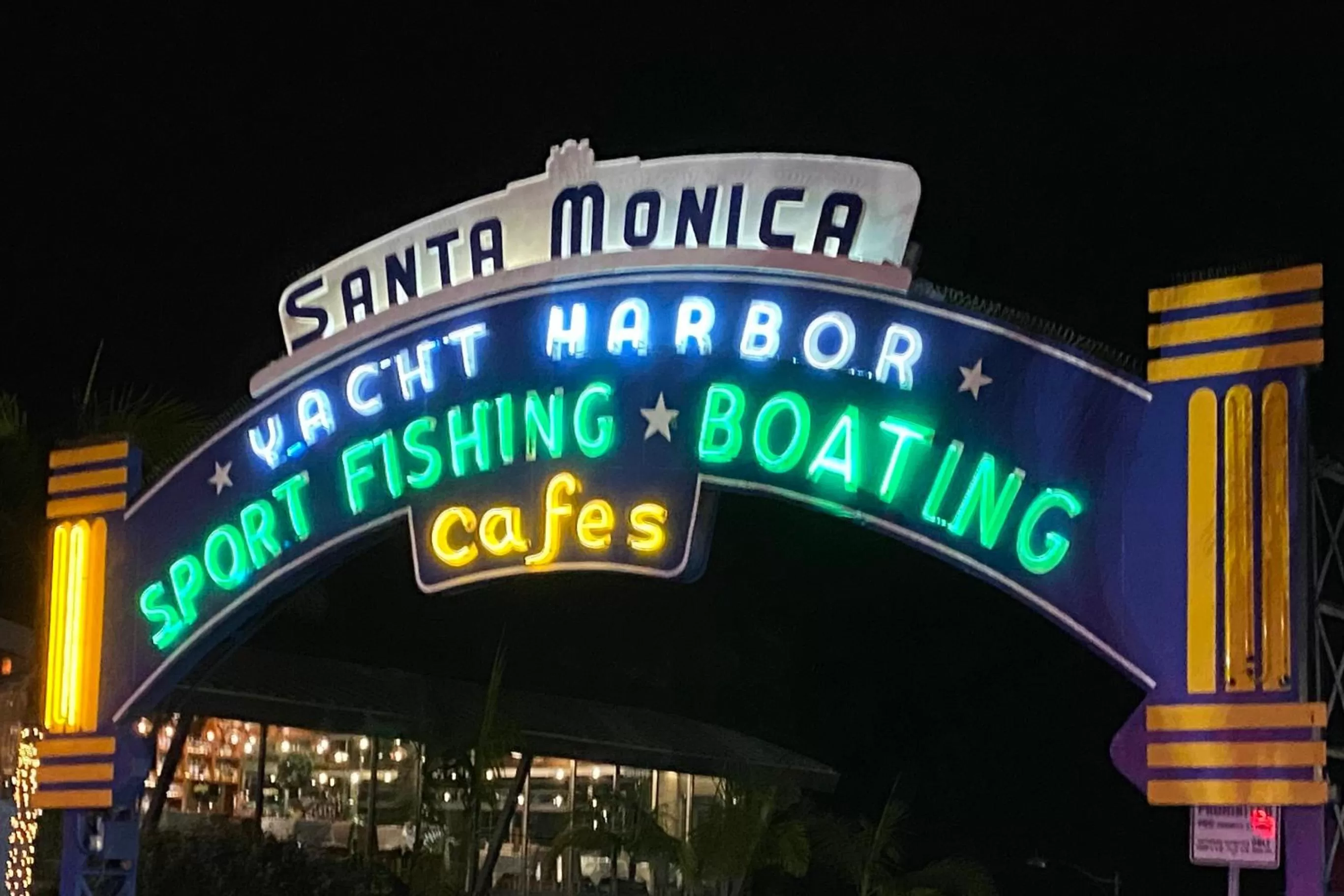 Night in Ocean Lodge Santa Monica Beach Hotel