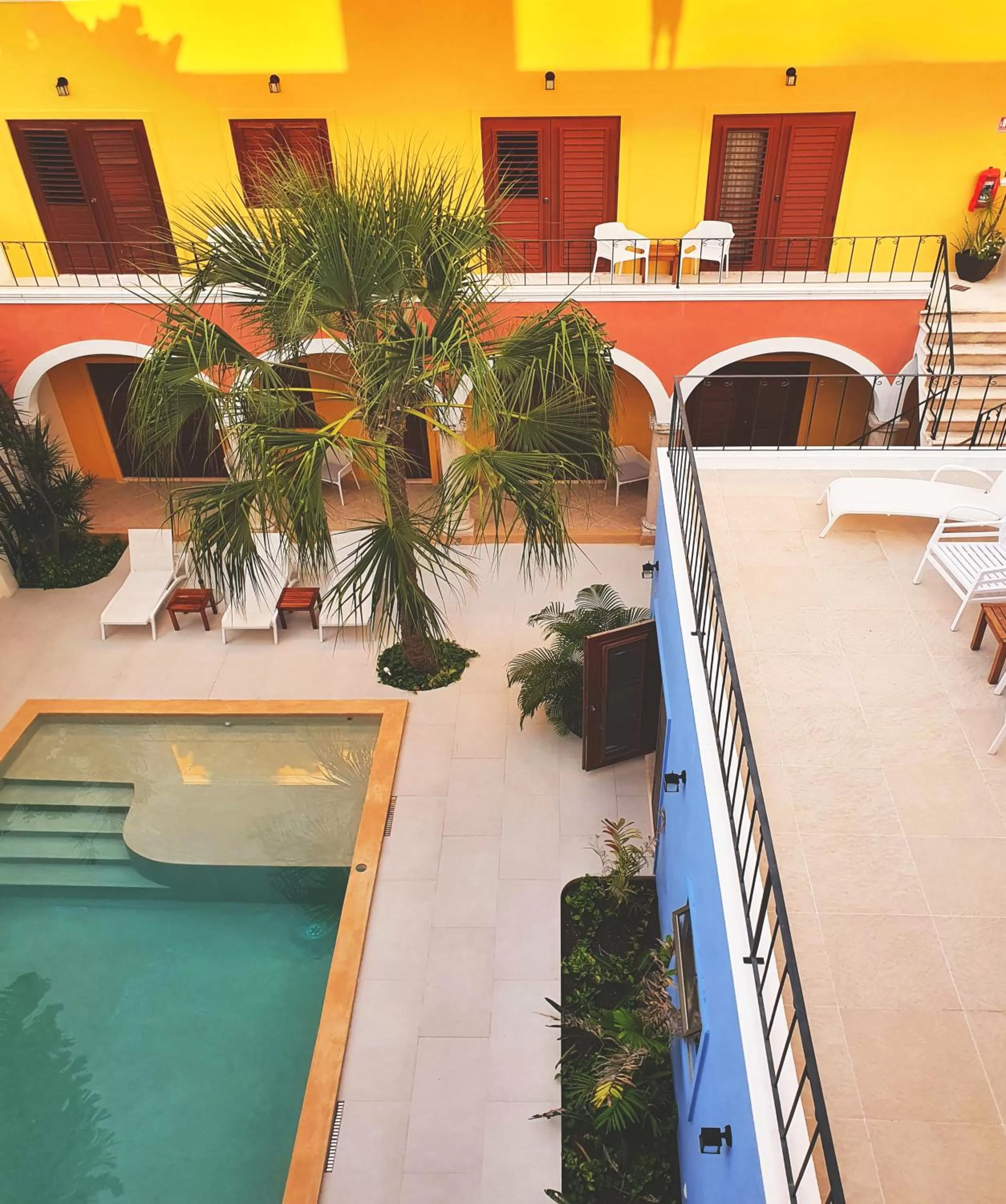 Swimming pool in Merida Santiago Hotel Boutique
