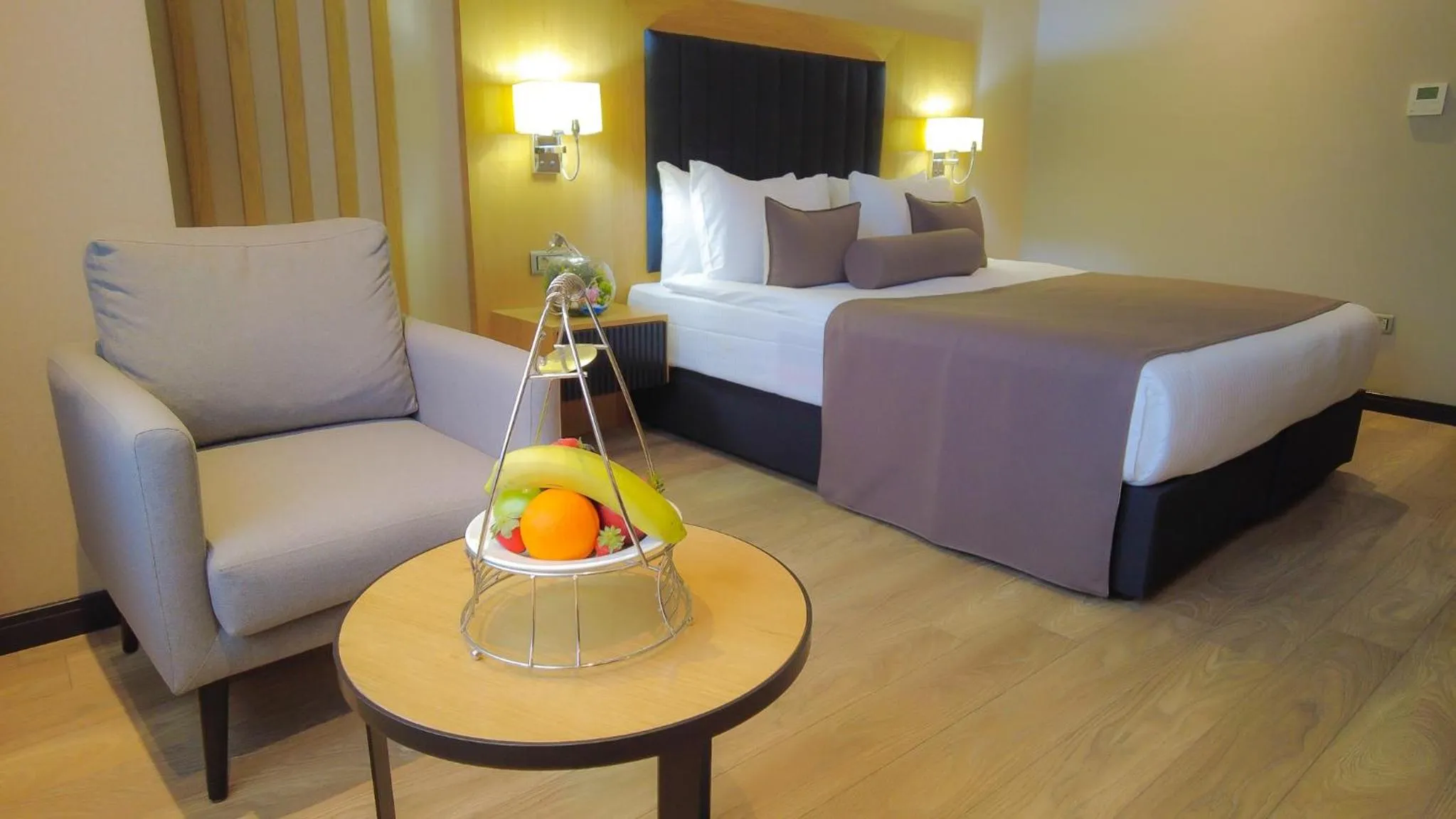 Bed in SERENİTY COMFORT Hotel