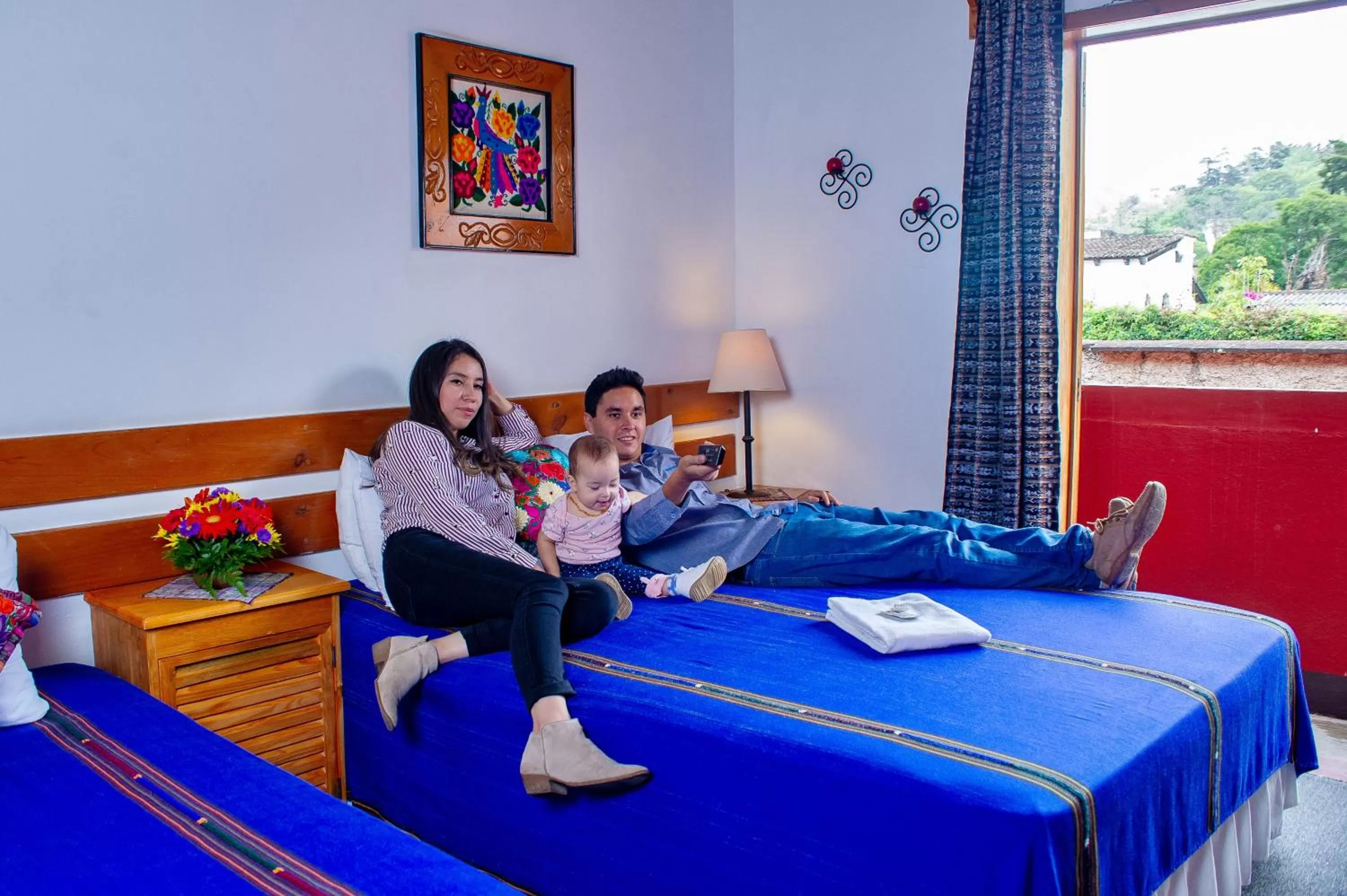 People, Bed in Hotel Panchoy by AHS