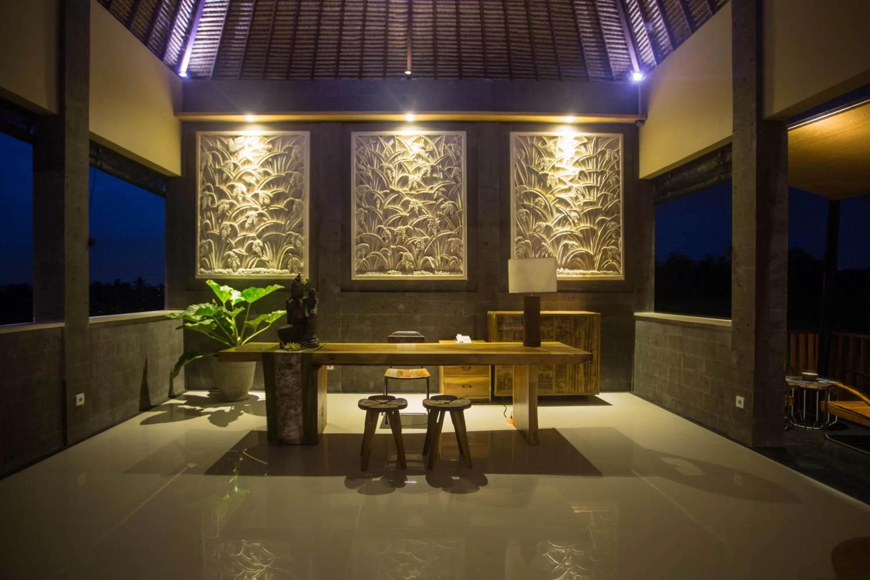 Lobby or reception in Manyi Village Ubud
