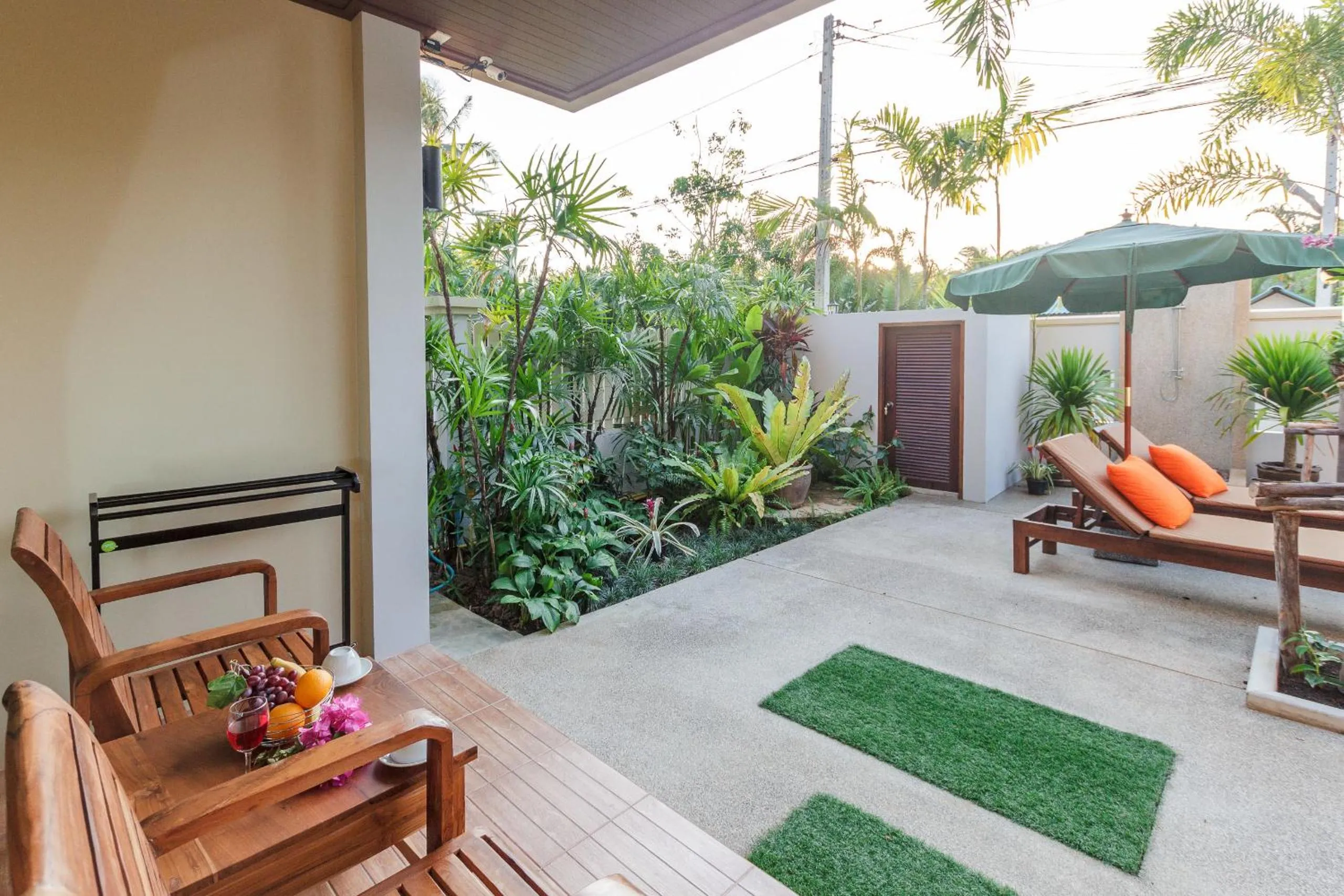 Garden in Happy Eight Resort