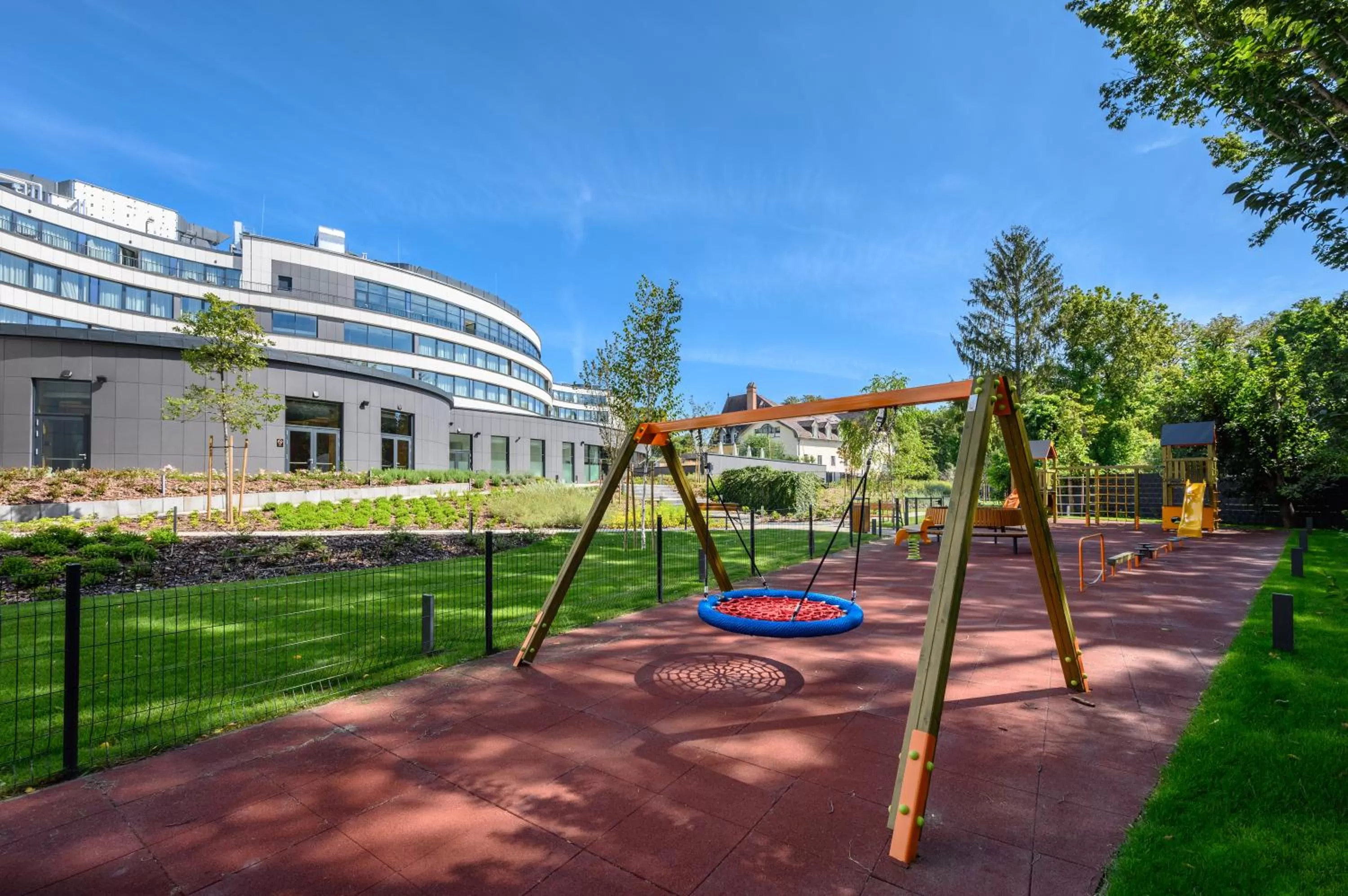 Property building, Children's Play Area in Grand Hotel Esztergom