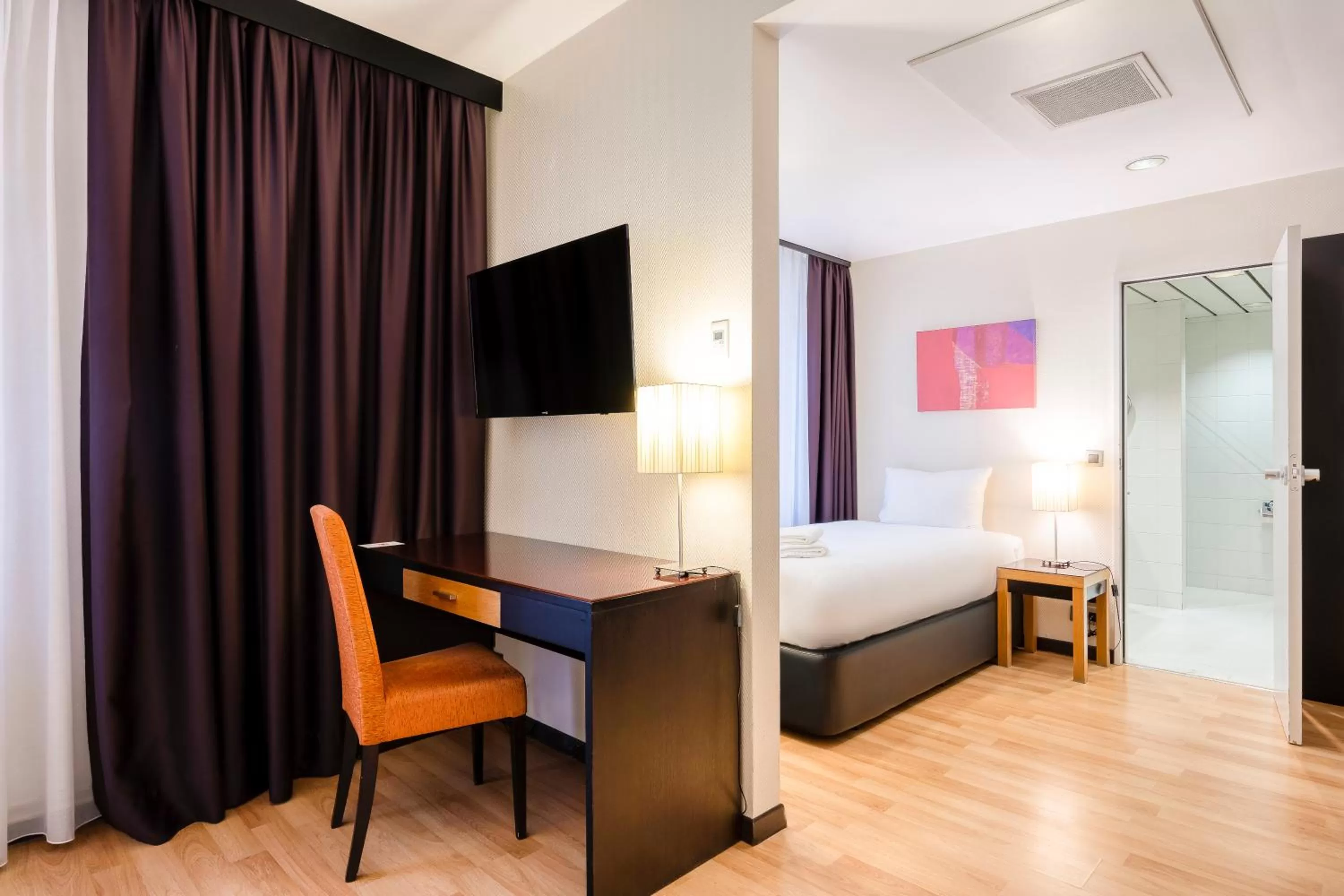 Family, Bed in a&o Brussel Centrum