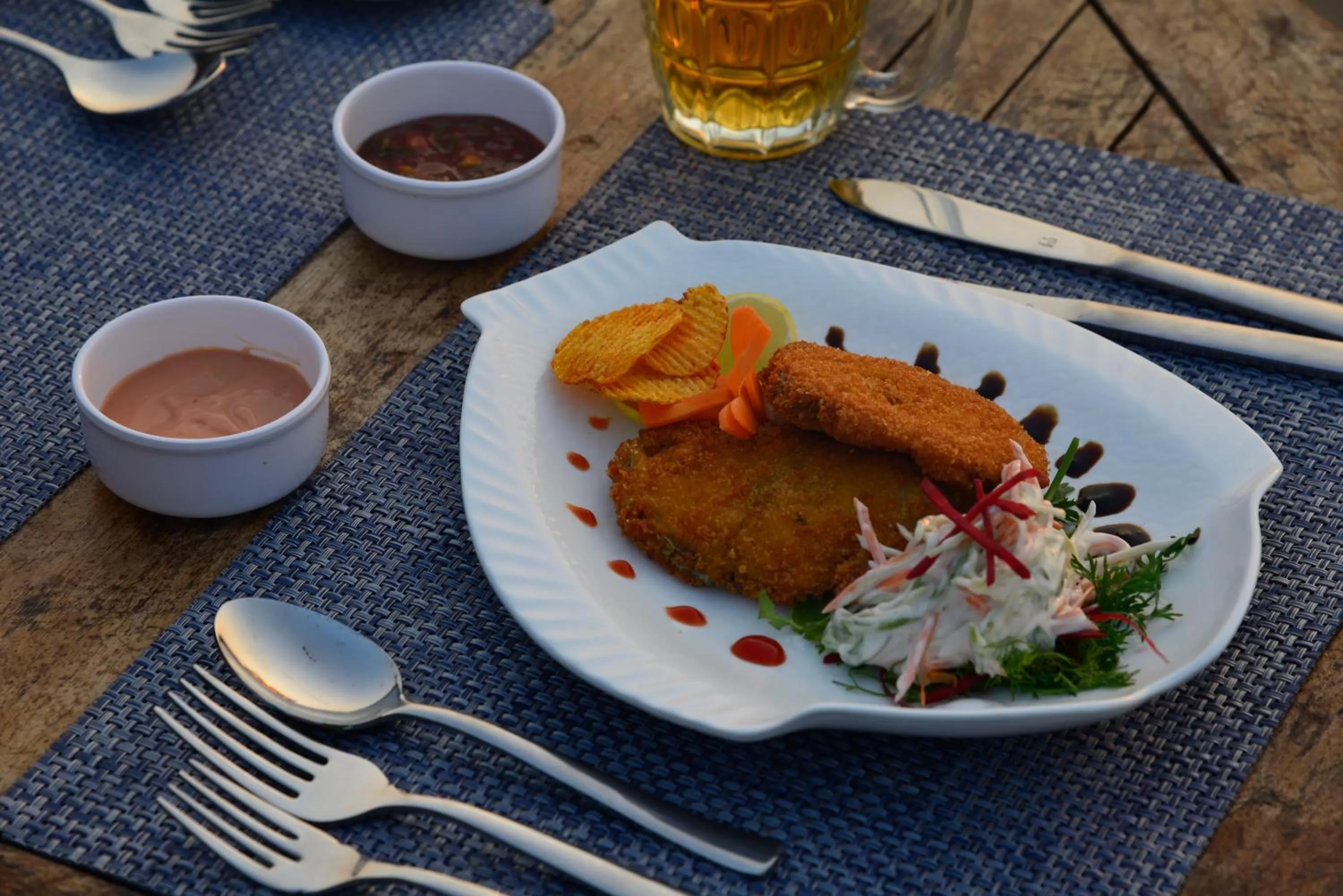 Food close-up in Cintacor Island Resort