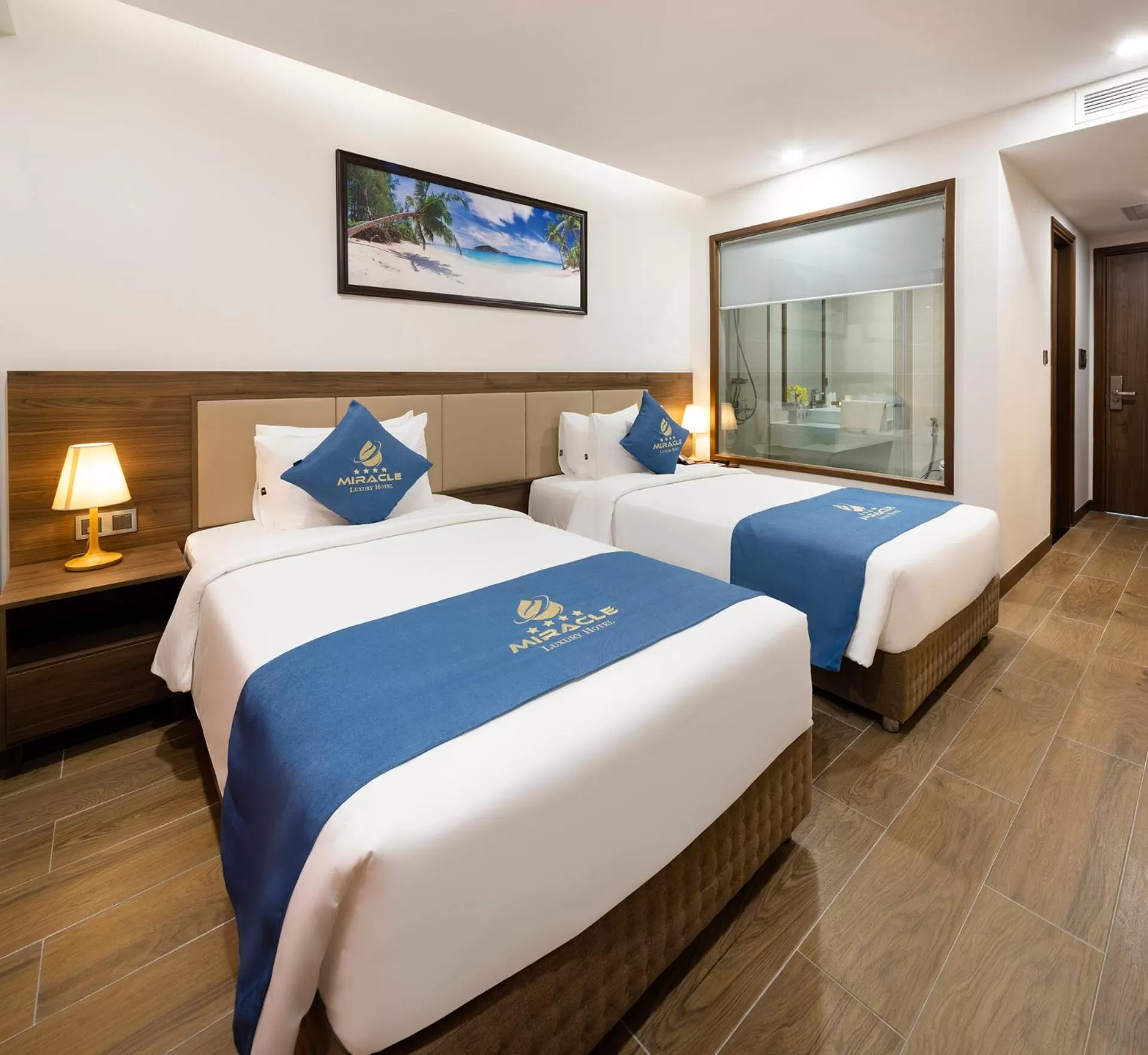 Bed in Miracle Luxury Nha Trang