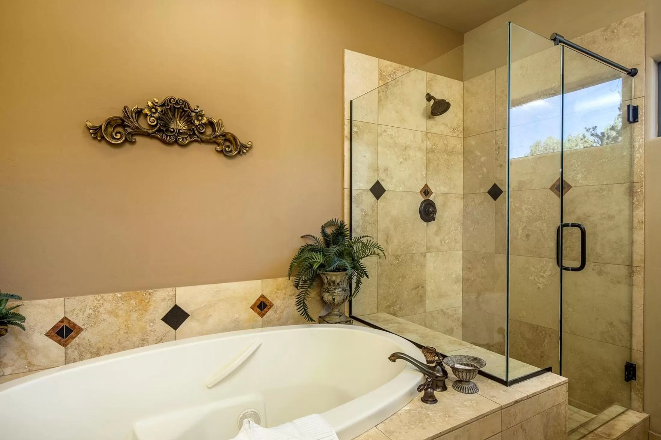 Bathroom in Alma De Sedona Inn B&B