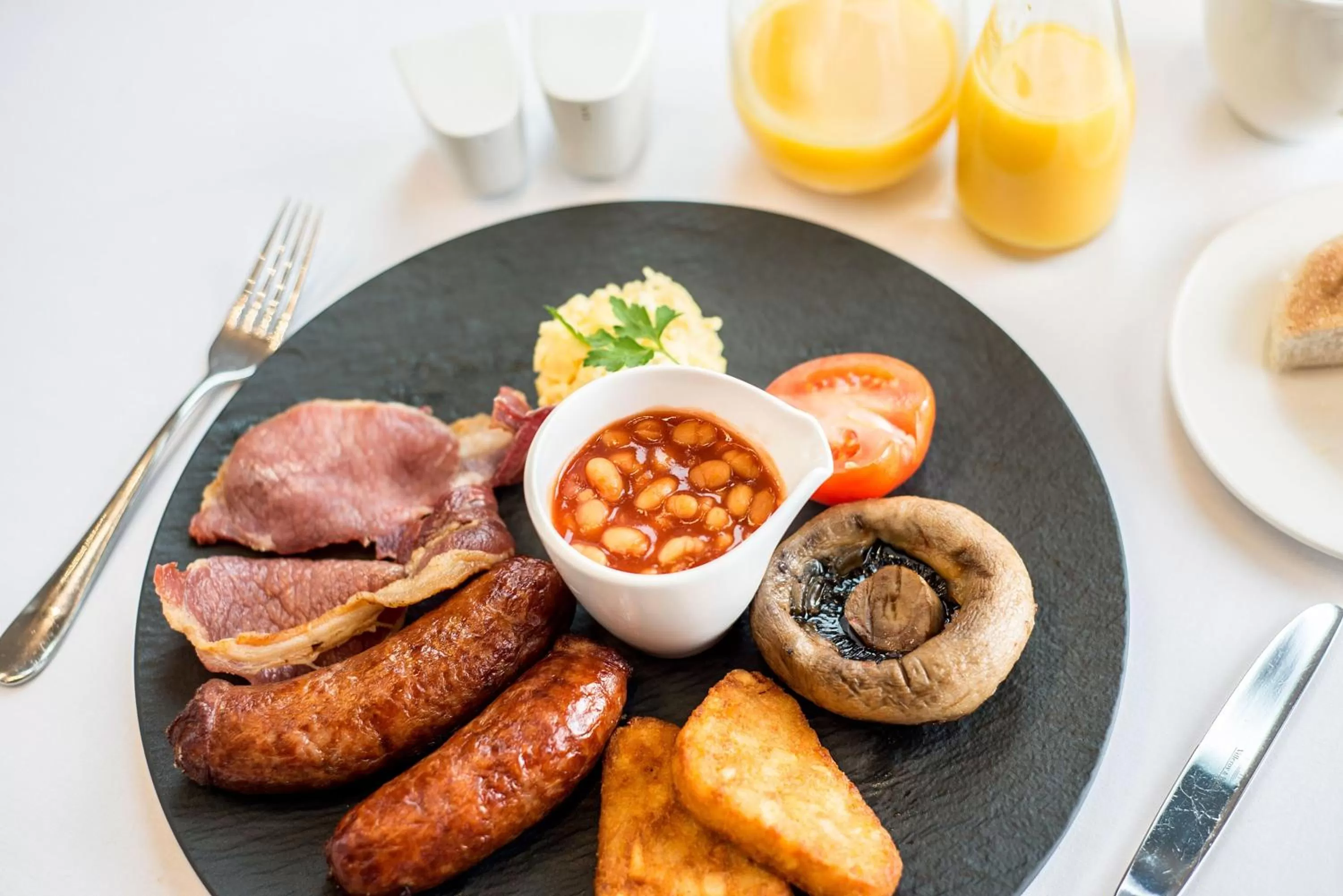 Breakfast in Peter Scott House Birmingham