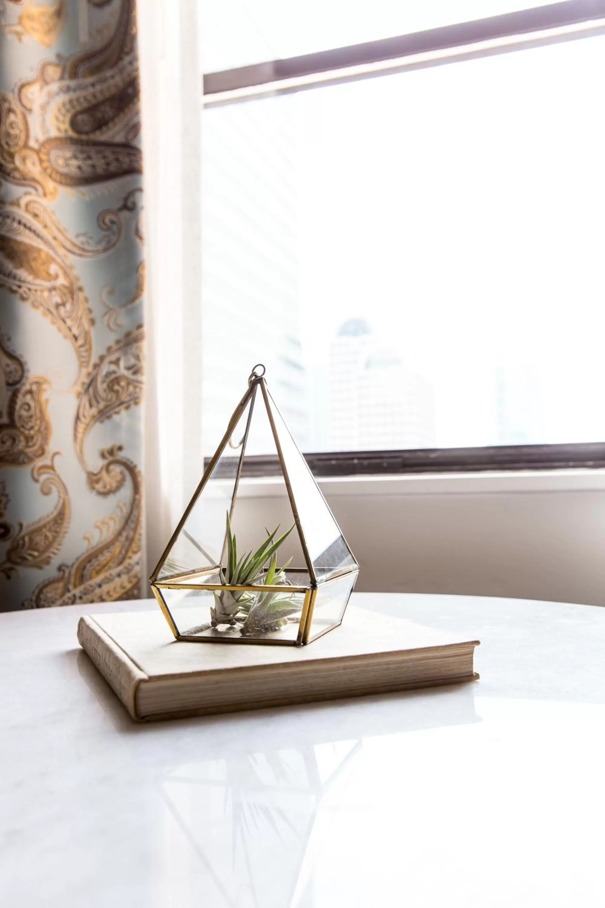 Decorative detail in Hotel Theodore Seattle Downtown, Tapestry by Hilton