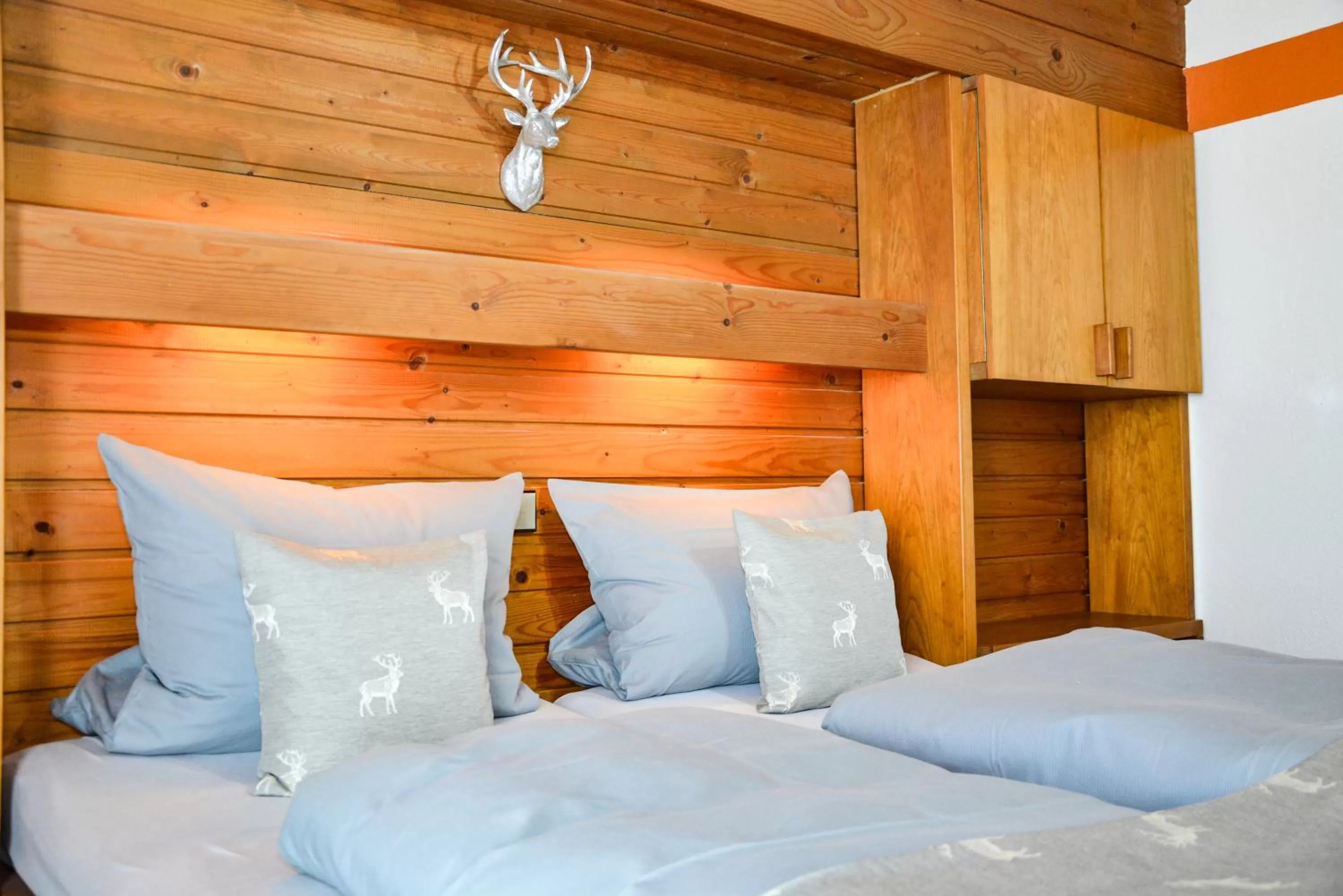 Bedroom, Bed in Hotel Waldblick