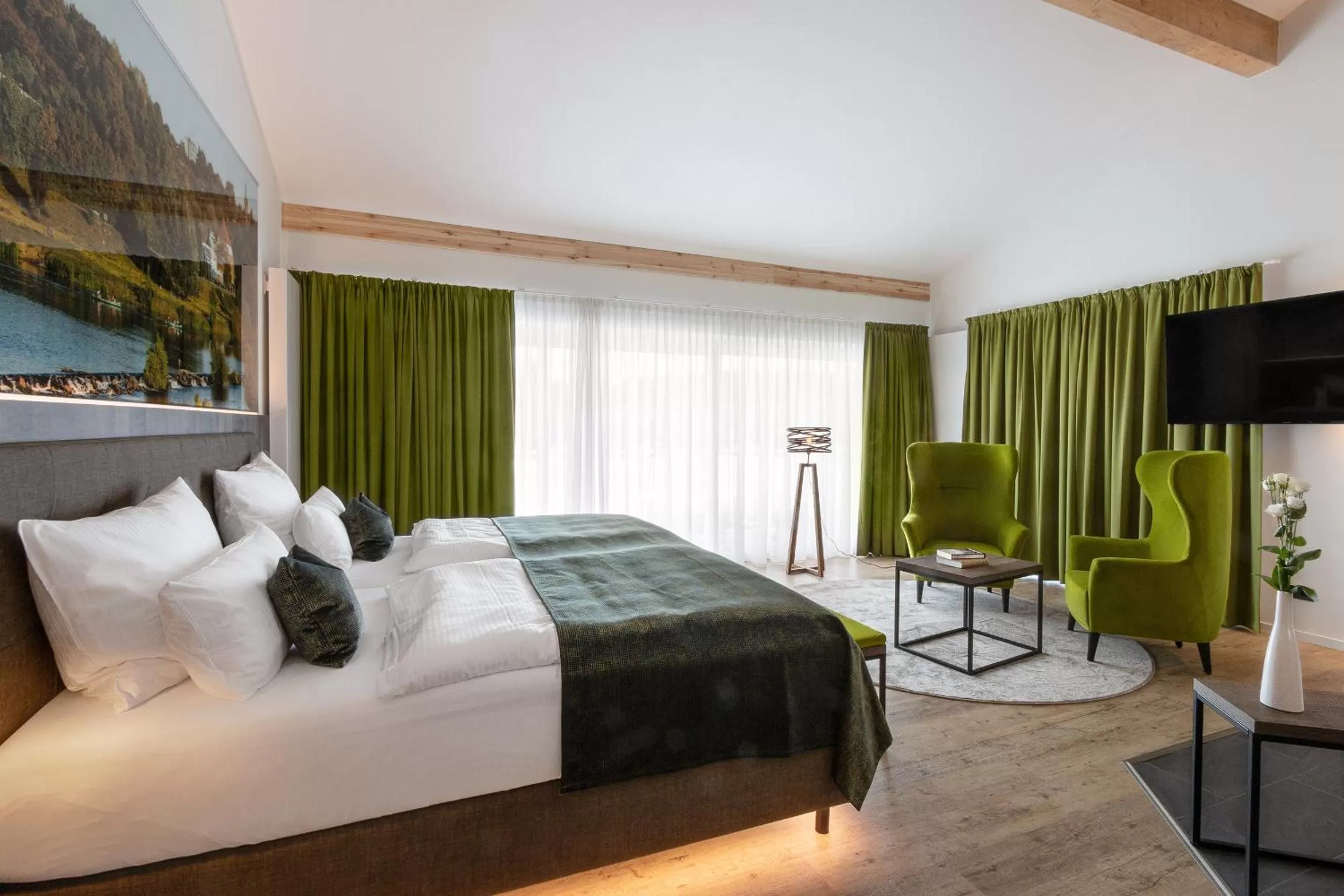 Bed in Landhaus Grum