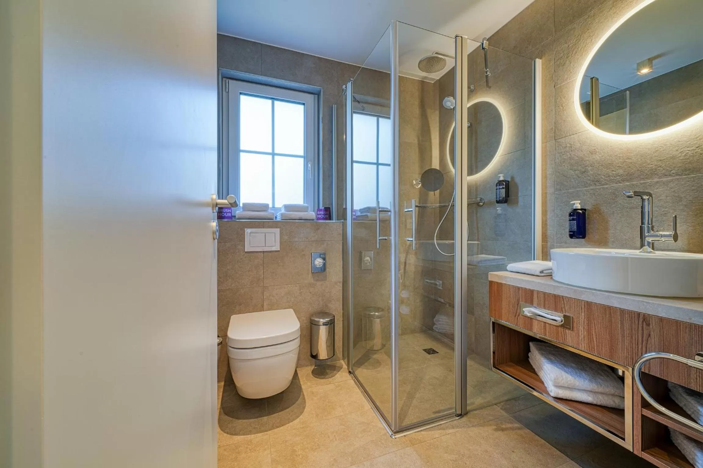 Shower in FourSide Hotel Ringsheim, Trademark Collection by Wyndham
