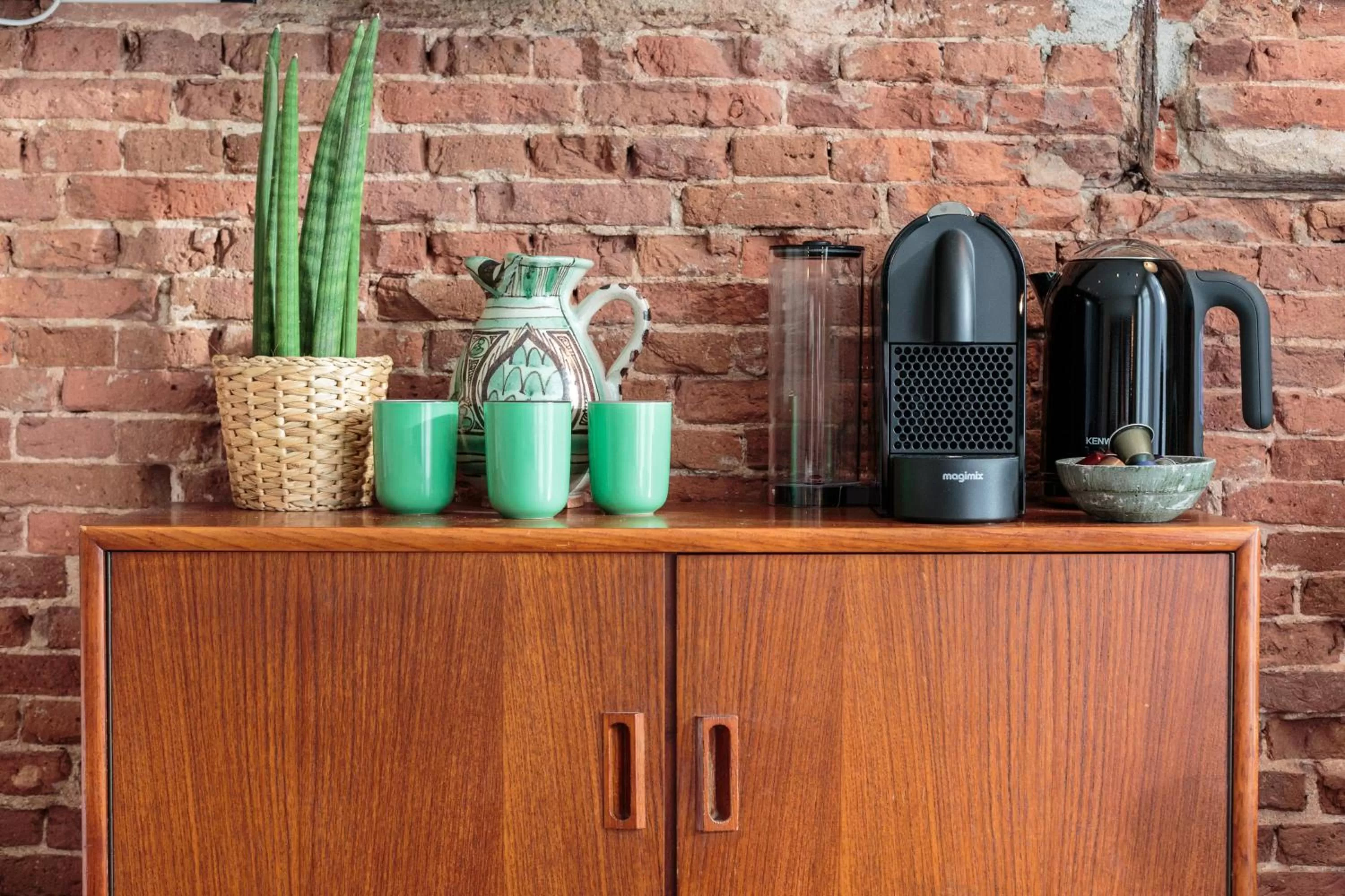 Coffee/tea facilities in Hotel Dwars