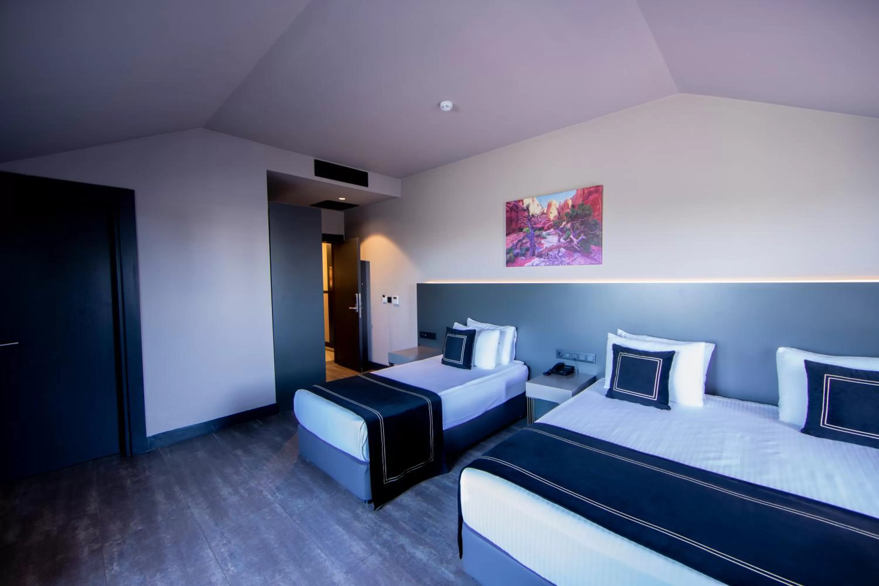 Bed in MENALO HOTEL PREMIUM ISTANBUL AIRPORT