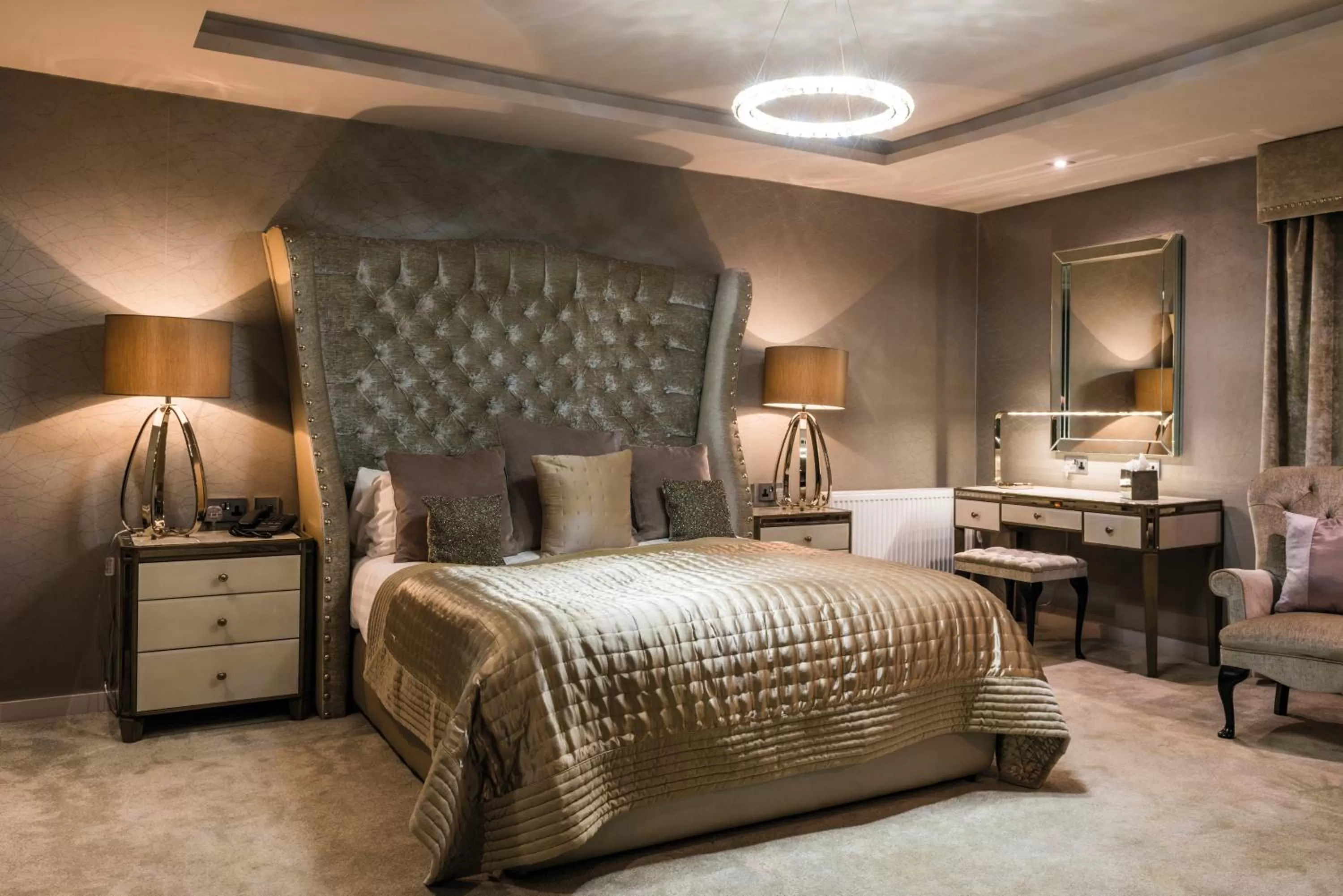 Photo of the whole room, Bed in Lochside House Hotel & Spa