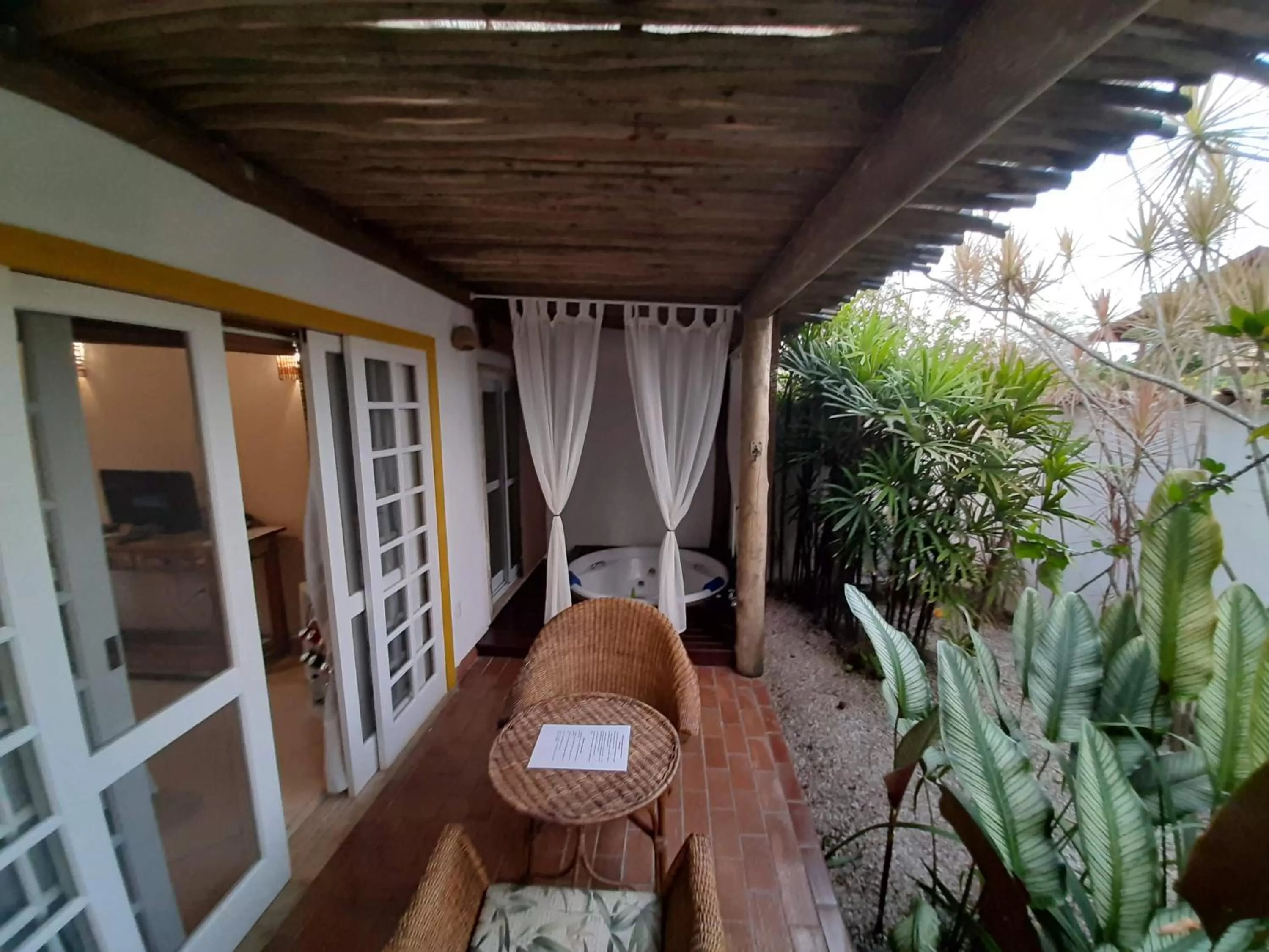 Balcony/Terrace in Pousada Pomar Paraty