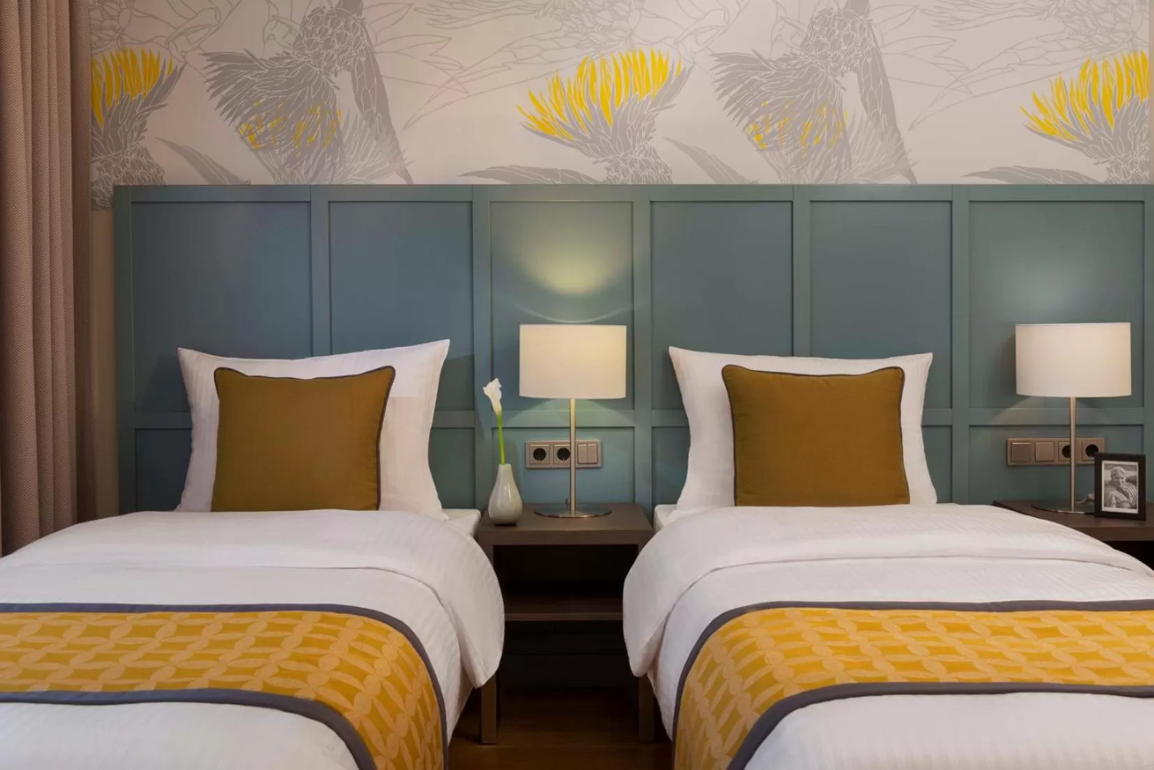 Bed in Citadines City Centre Frankfurt