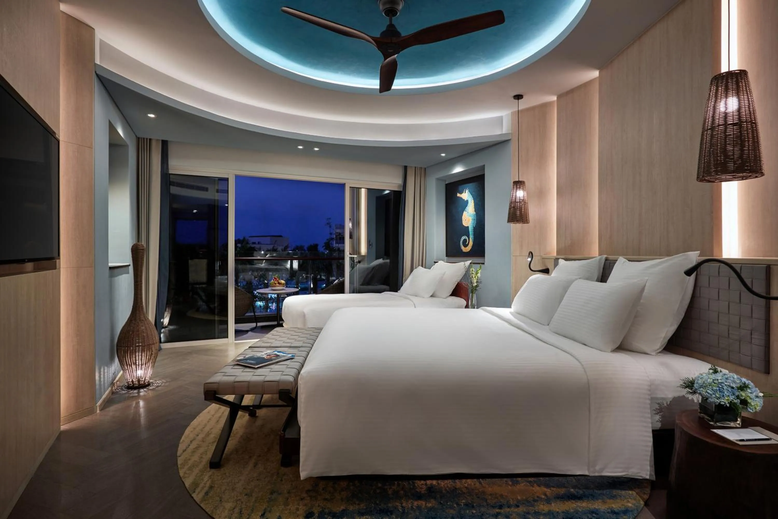 Bed in Pullman Phu Quoc Beach Resort