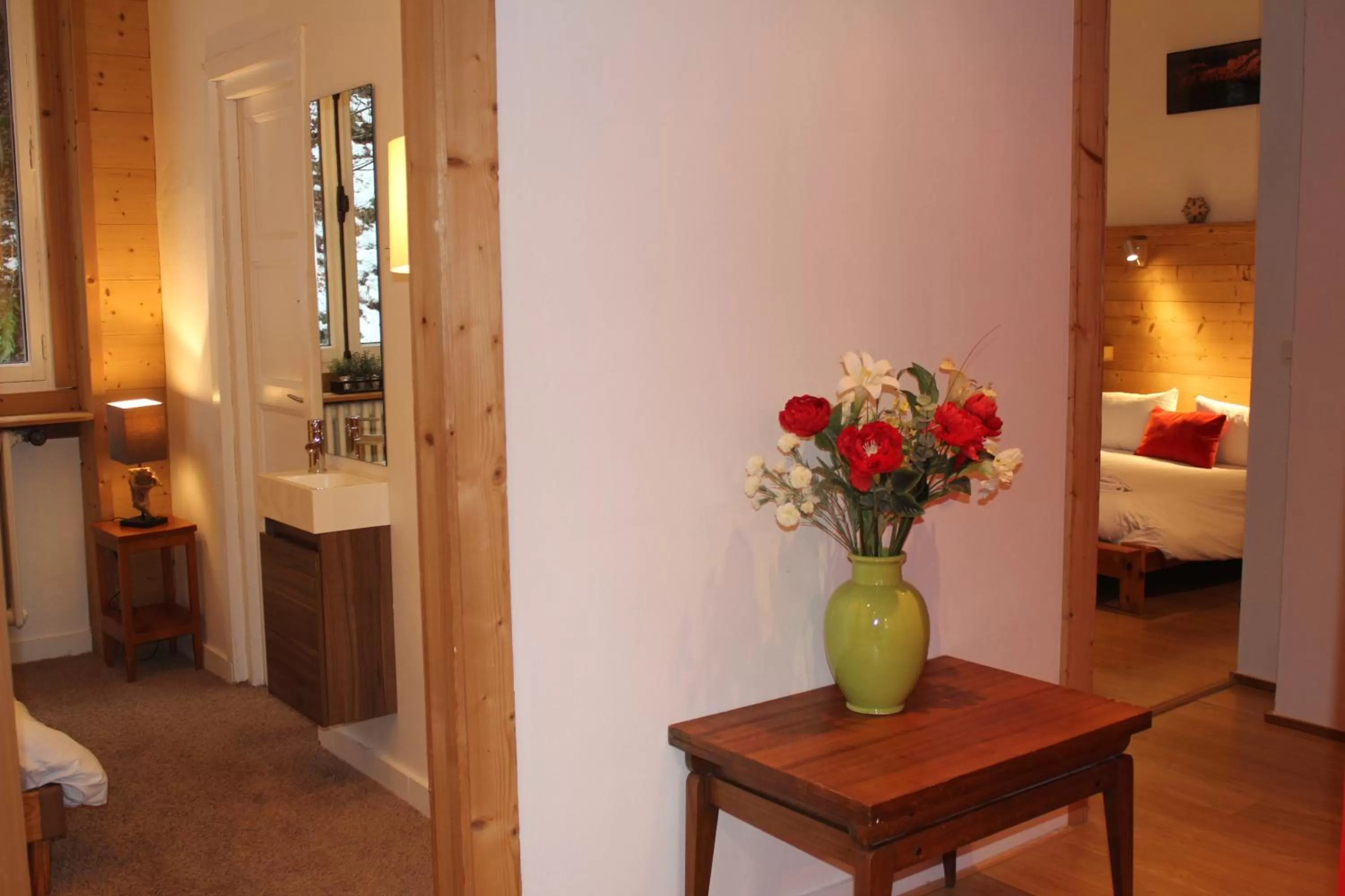 Living room, Bed in Les Campanules