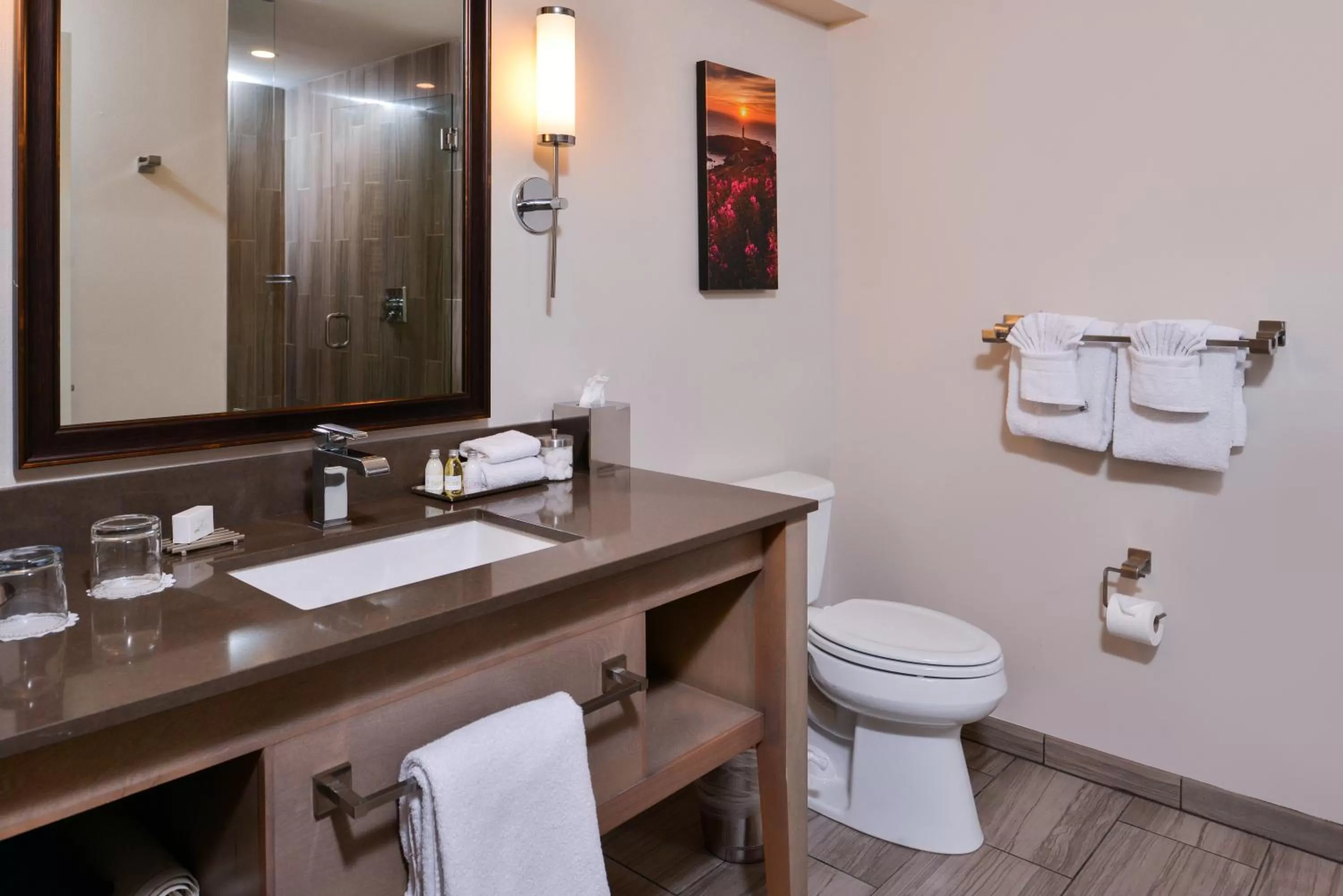 Bathroom in Inn at Nye Beach