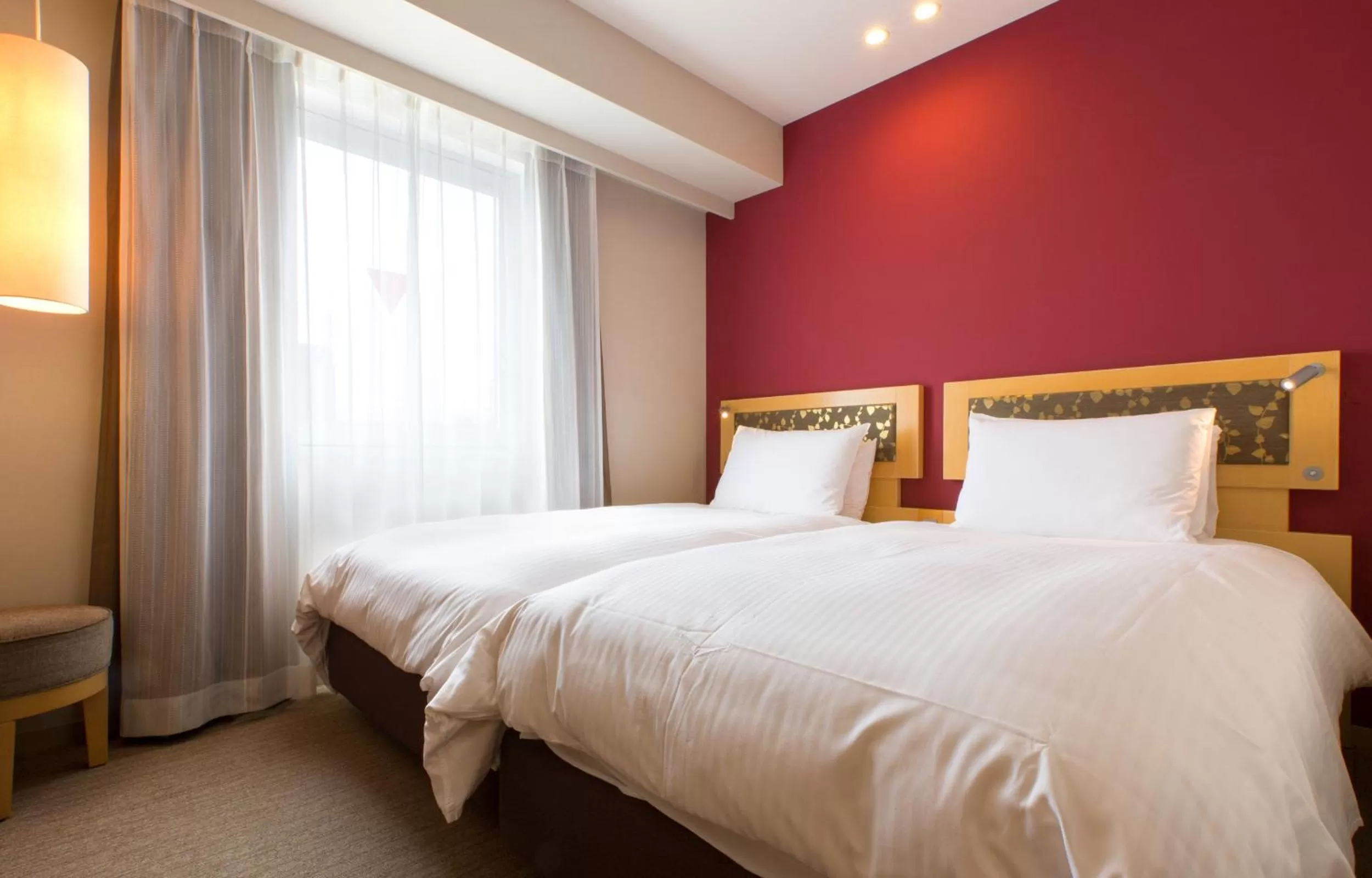 Bed in Hotel Resol Trinity Kanazawa