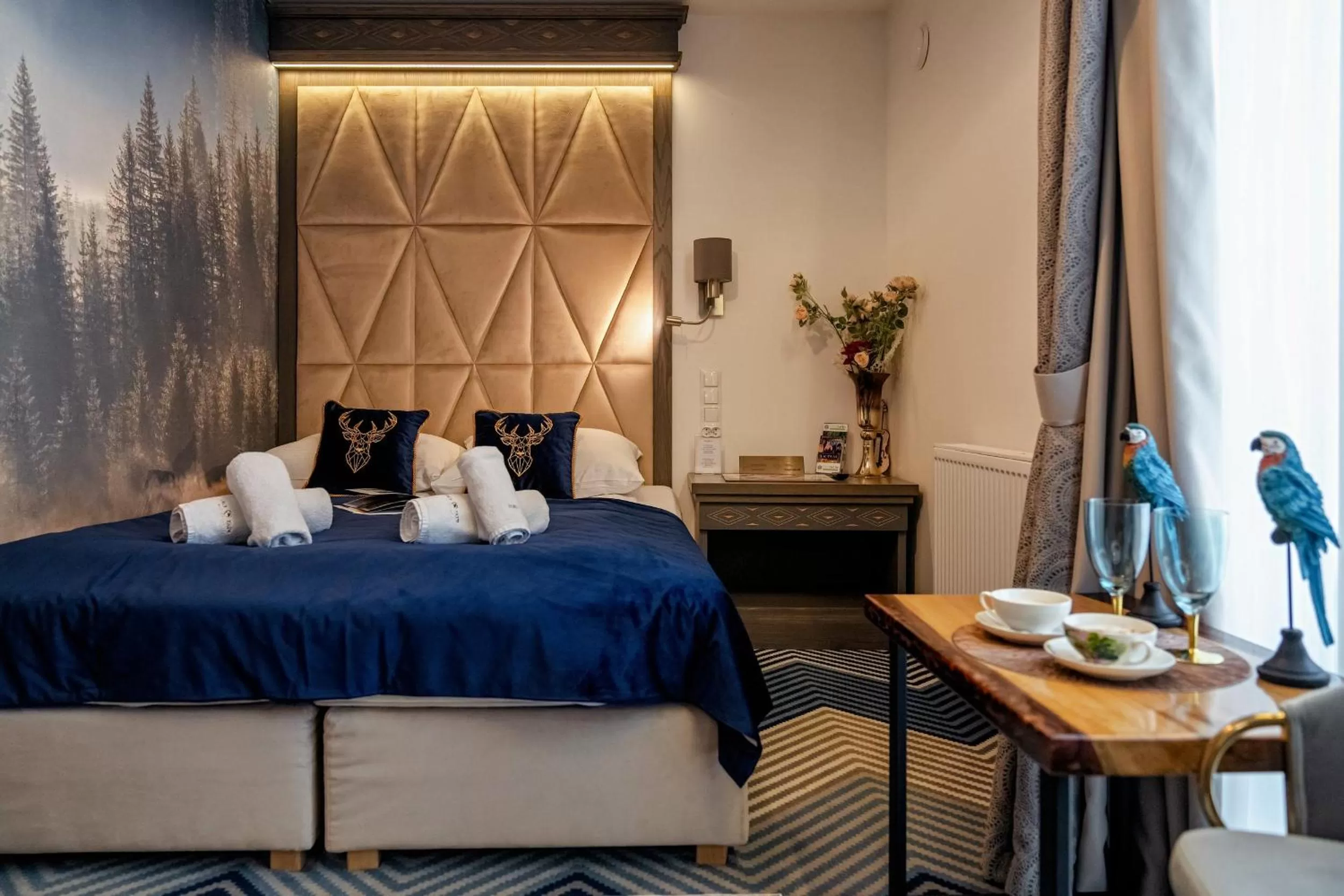 Bed in Serce Tatr Residence Zakopane - blisko Krupówek