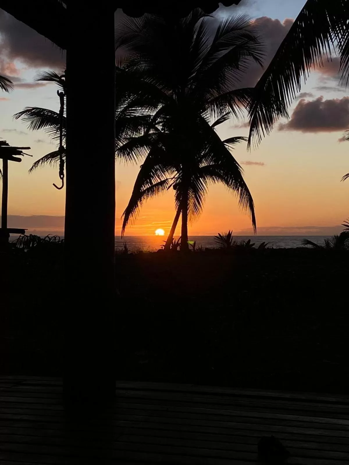 Sunrise in Pousada Bahia Boa