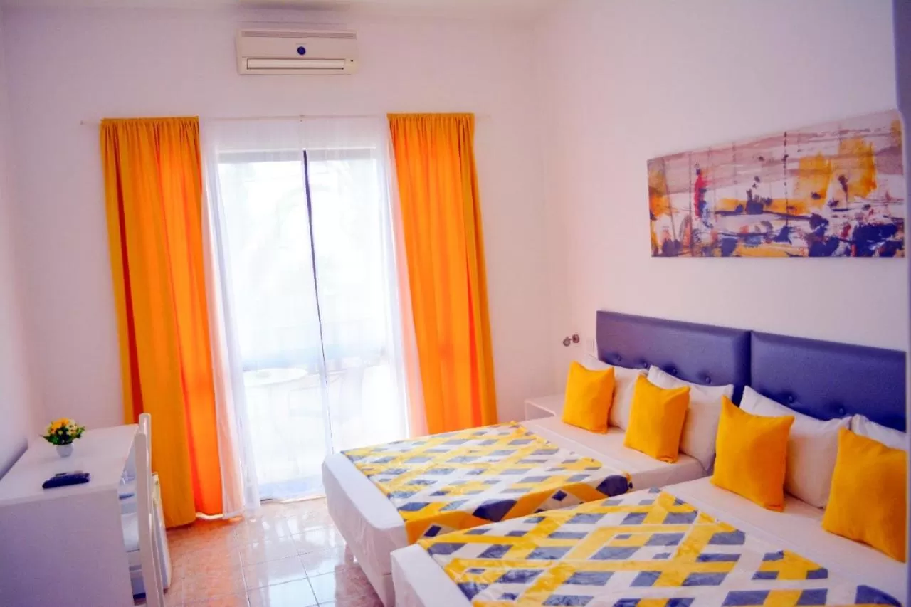 Bed in Aparthotel Santa Maria Beach