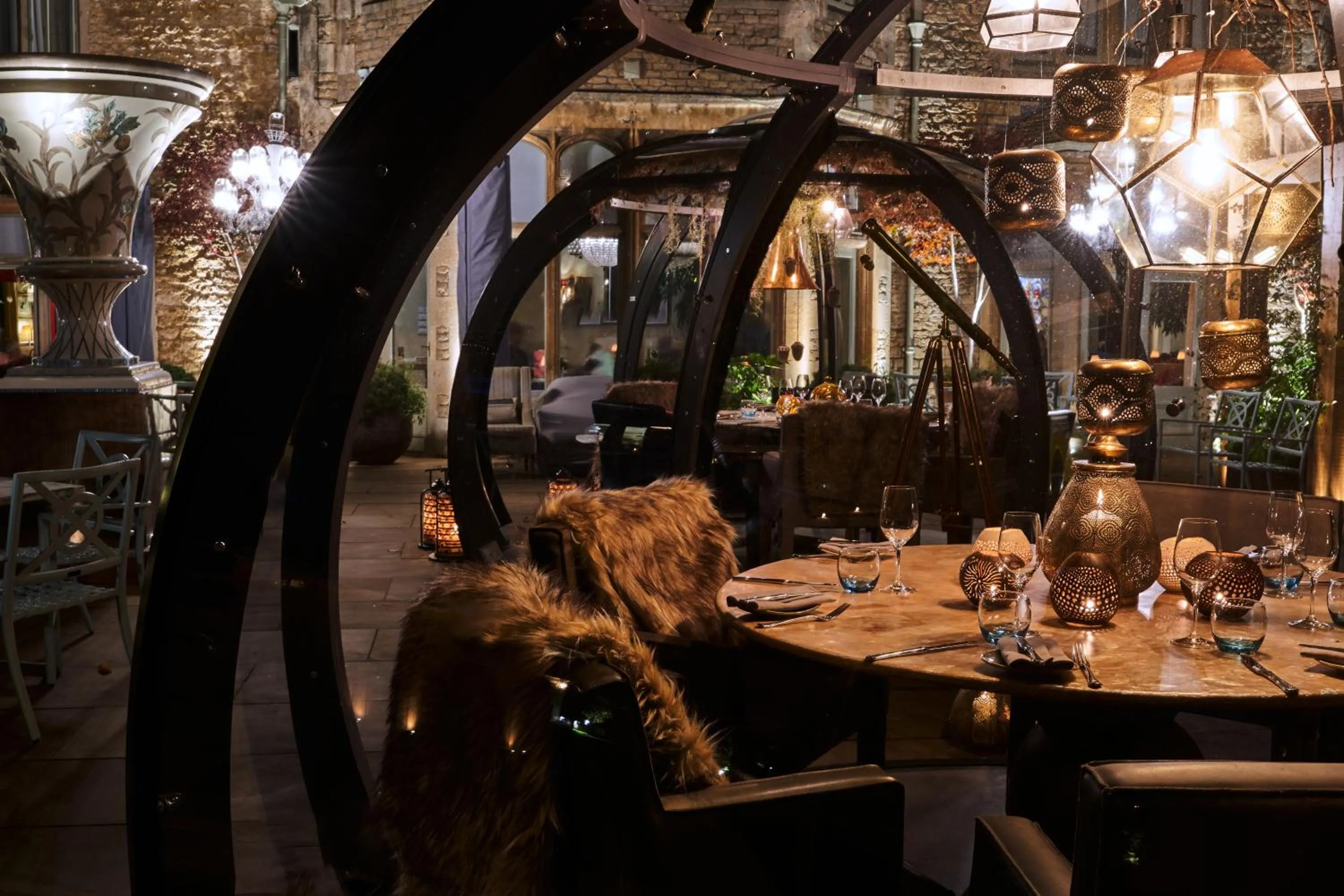 Patio in Homewood Hotel & Spa - Small Luxury Hotels of the World