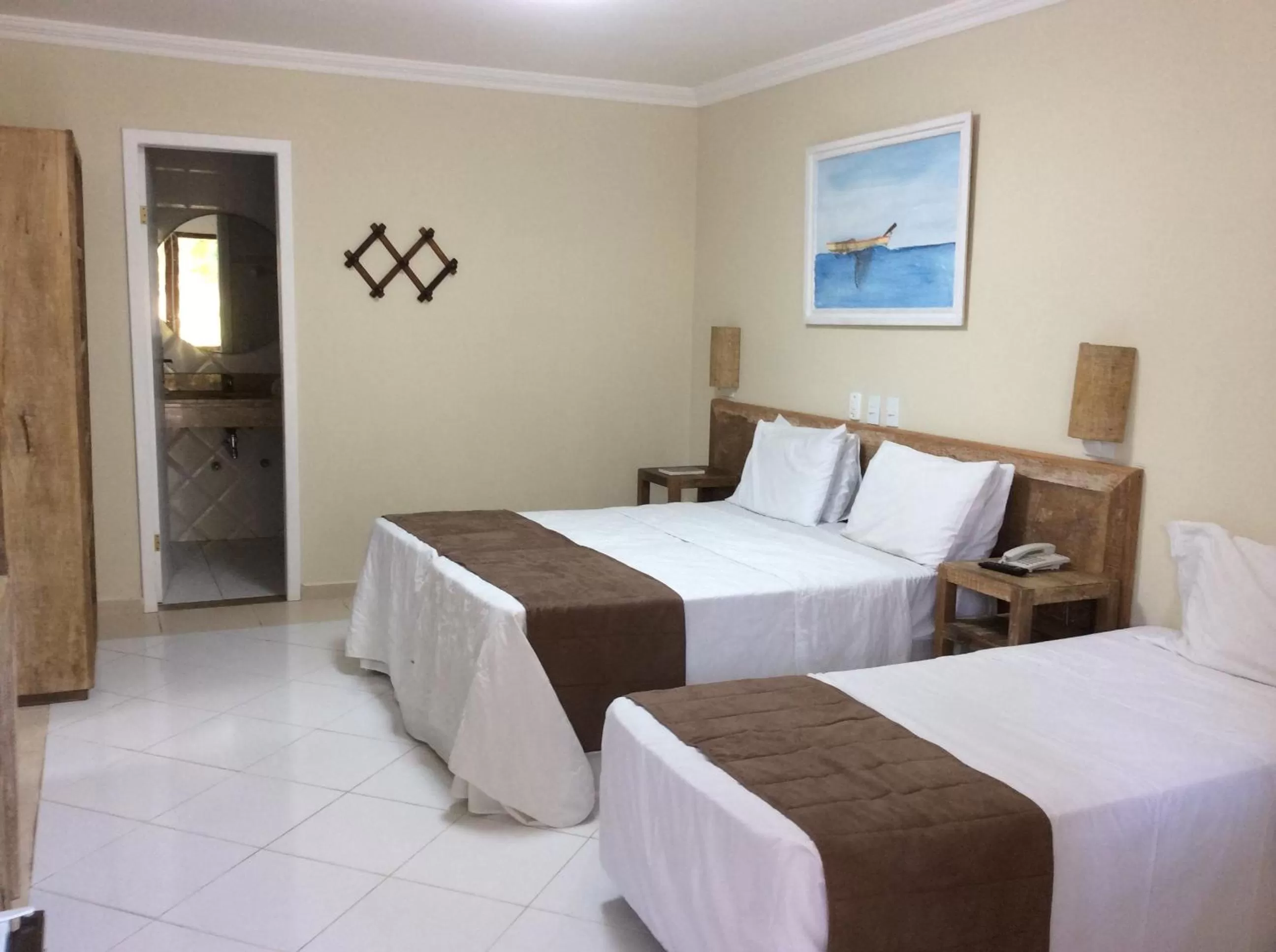 Bedroom, Bed in Hotel Don Quijote Búzios