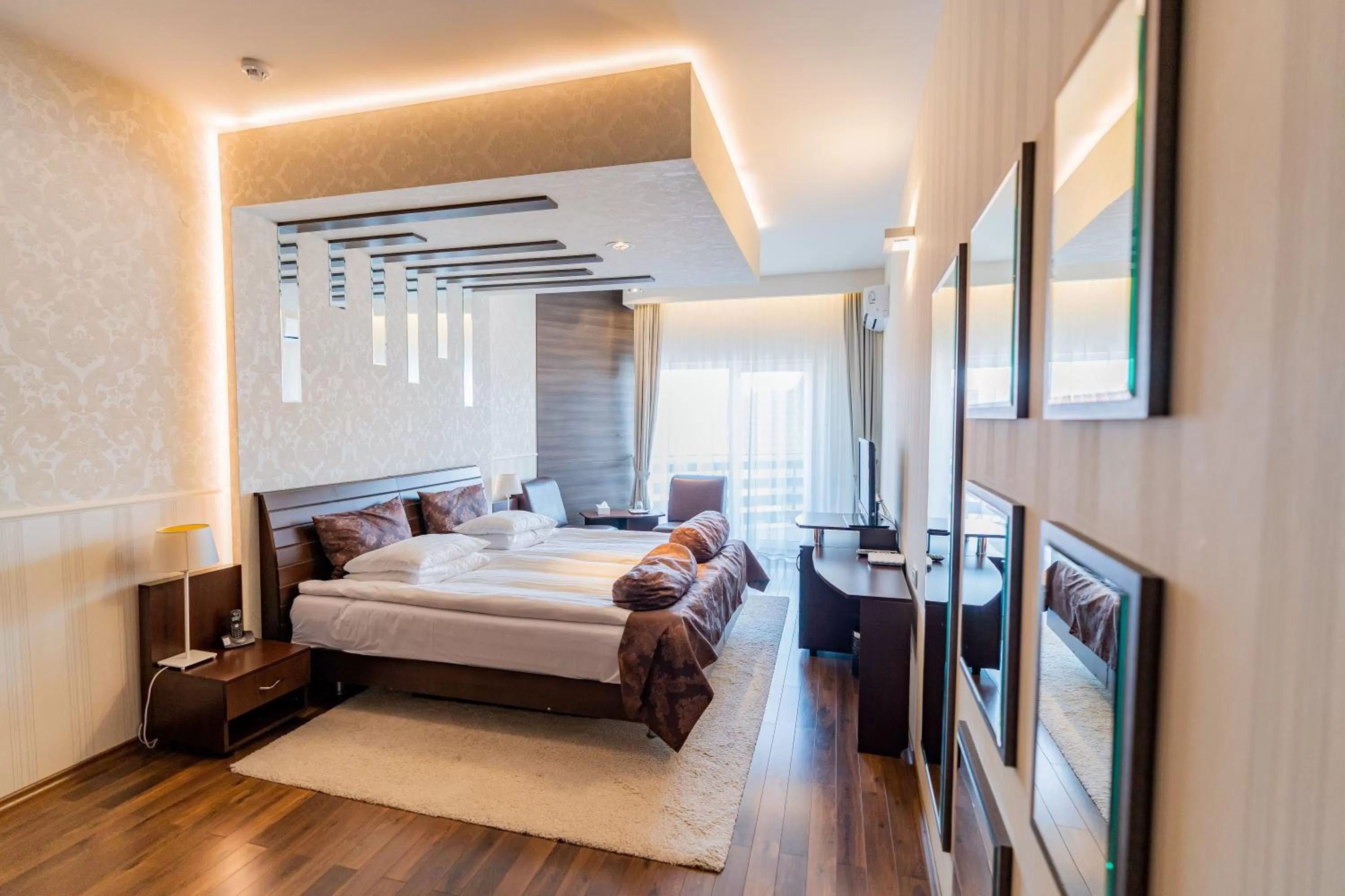 Bed in Hotel Belvedere