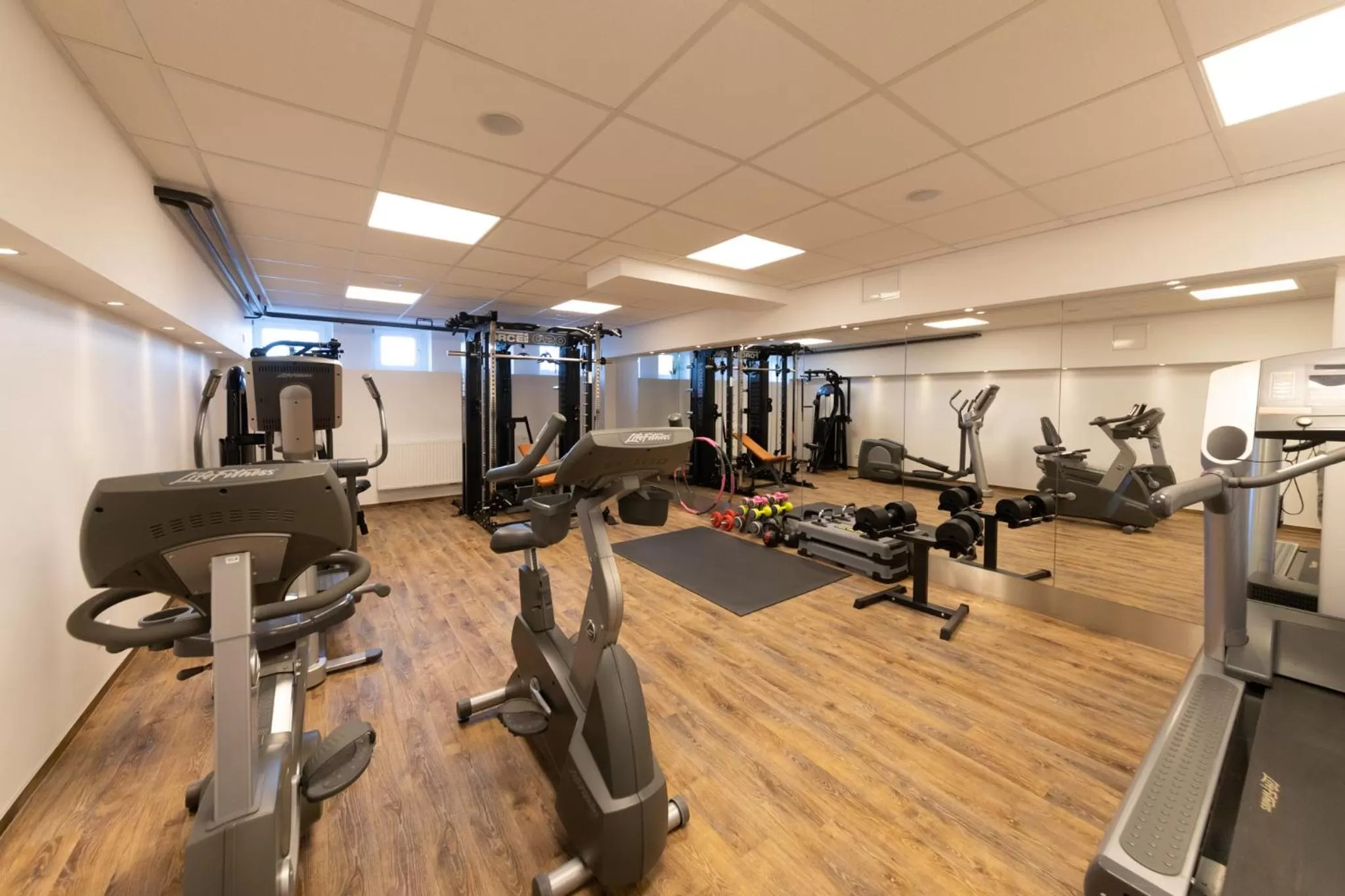 Fitness centre/facilities in Hotel Wald und See