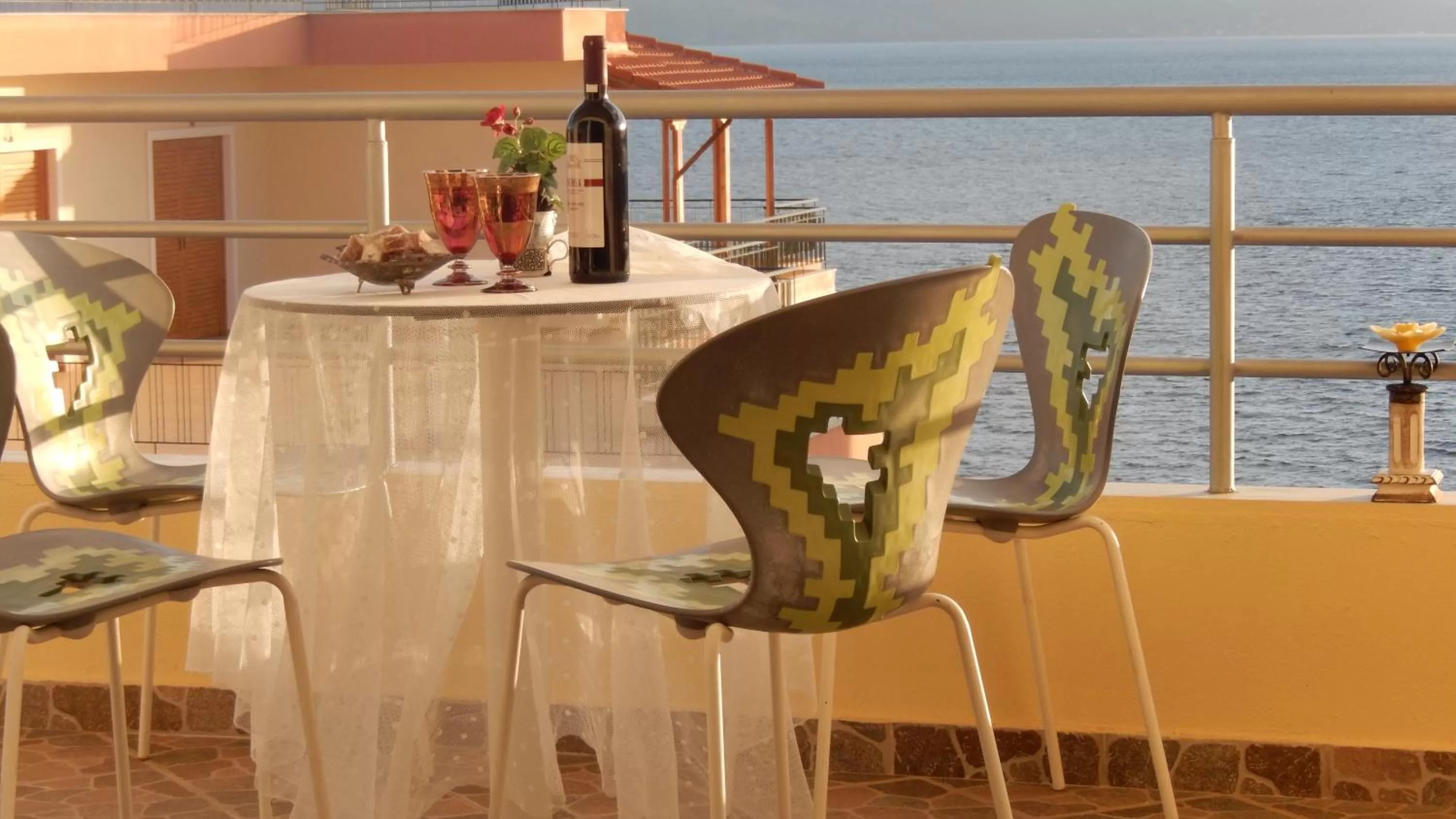 Balcony/Terrace in Jelena's Luxury Apartments