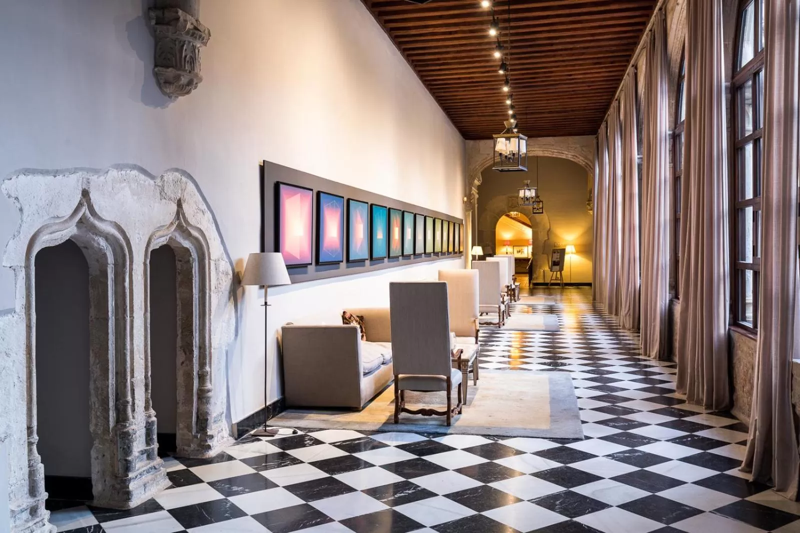 Patio in Parador de Cuenca