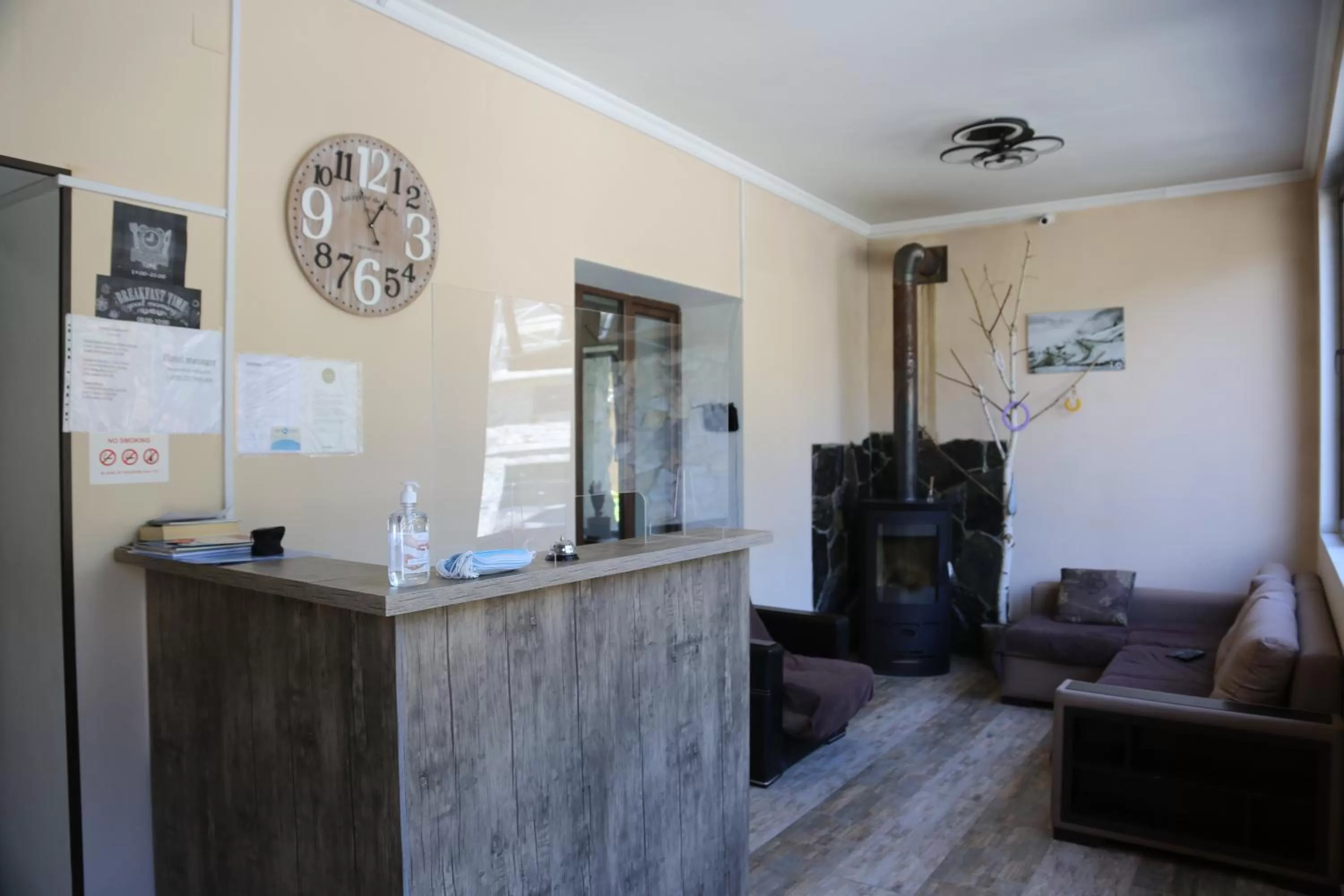 Lobby or reception in Hotel Svanseti