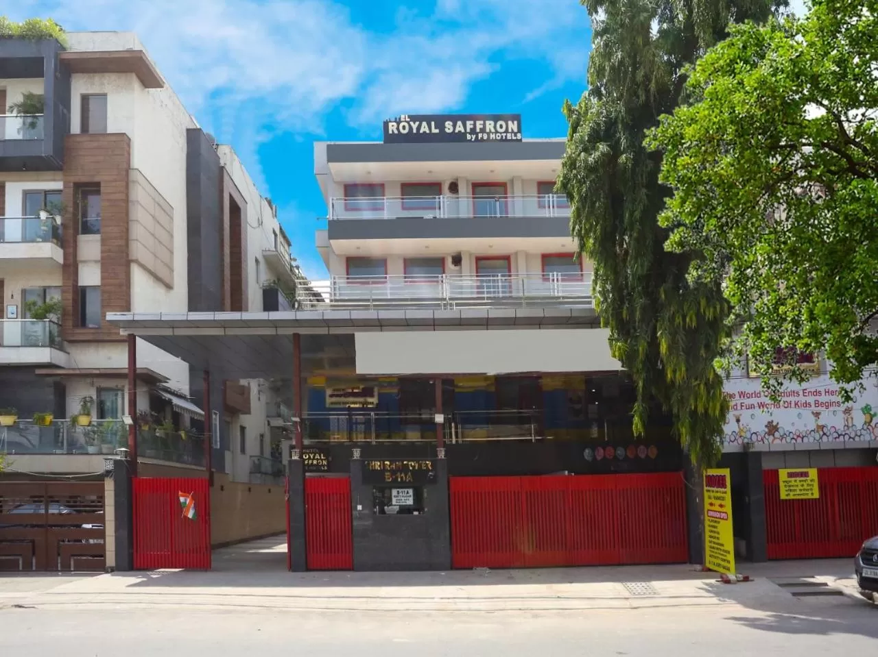 Property building in Hotel Royal Saffron By F9 Hotels