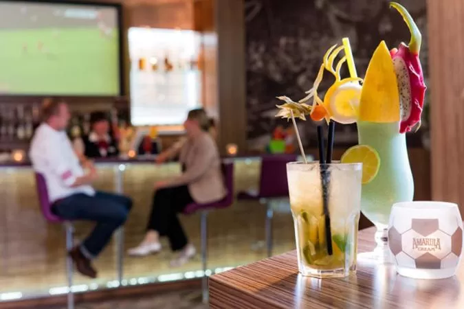 Lounge or bar in Mercure Hotel Hamburg am Volkspark