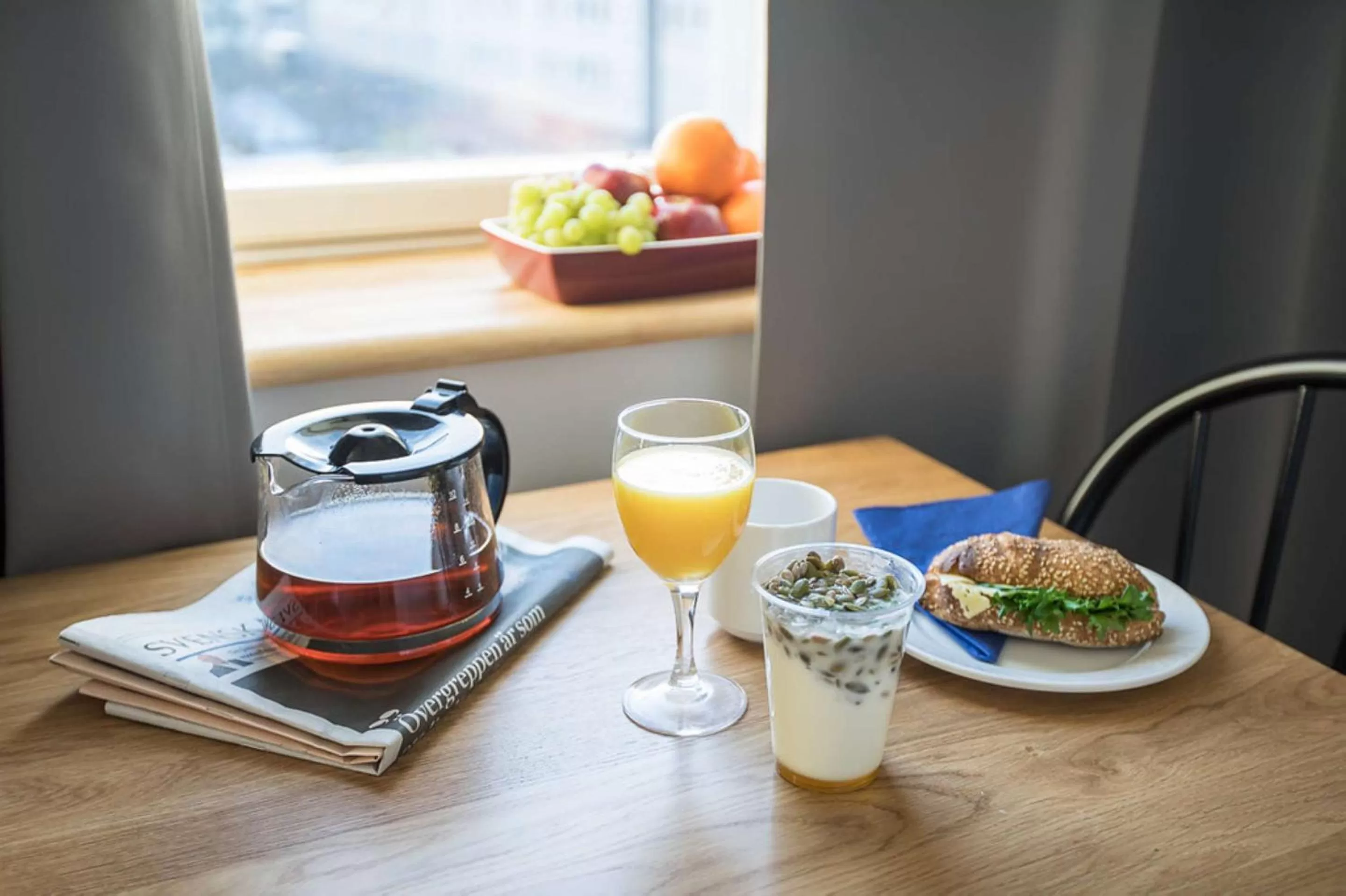 Breakfast in Biz Apartment Solna