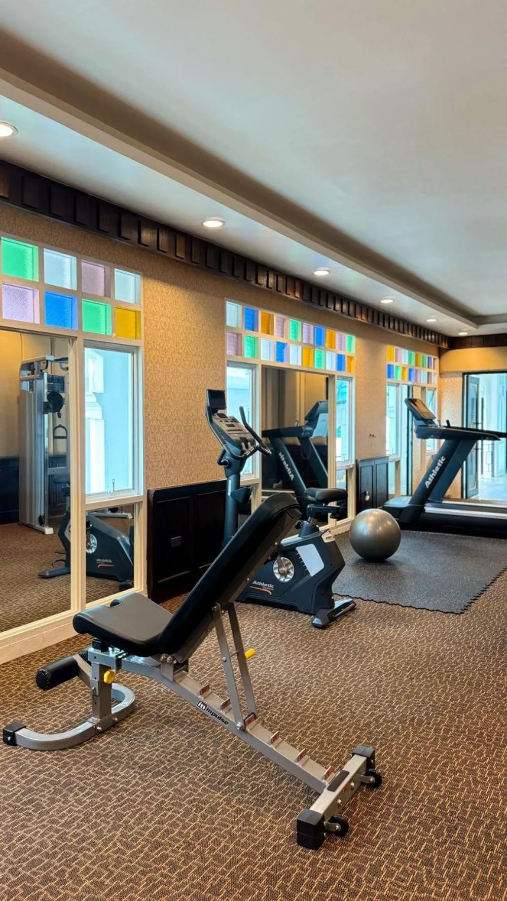 Fitness centre/facilities in Grand Supicha City Hotel