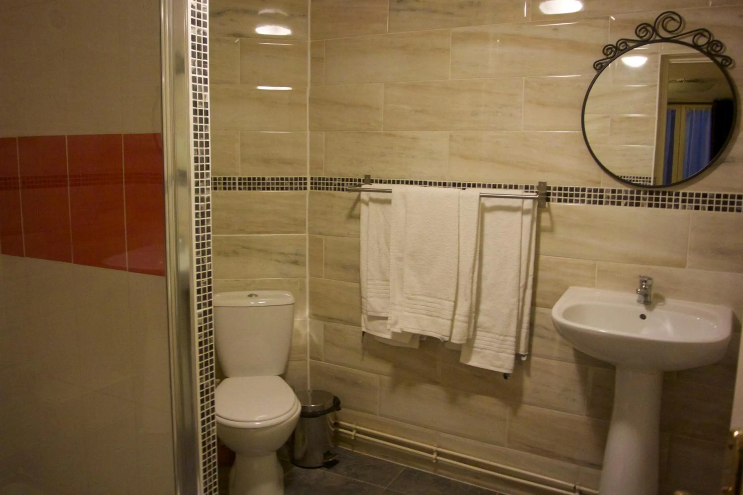 Shower in Grand Hôtel de Clermont