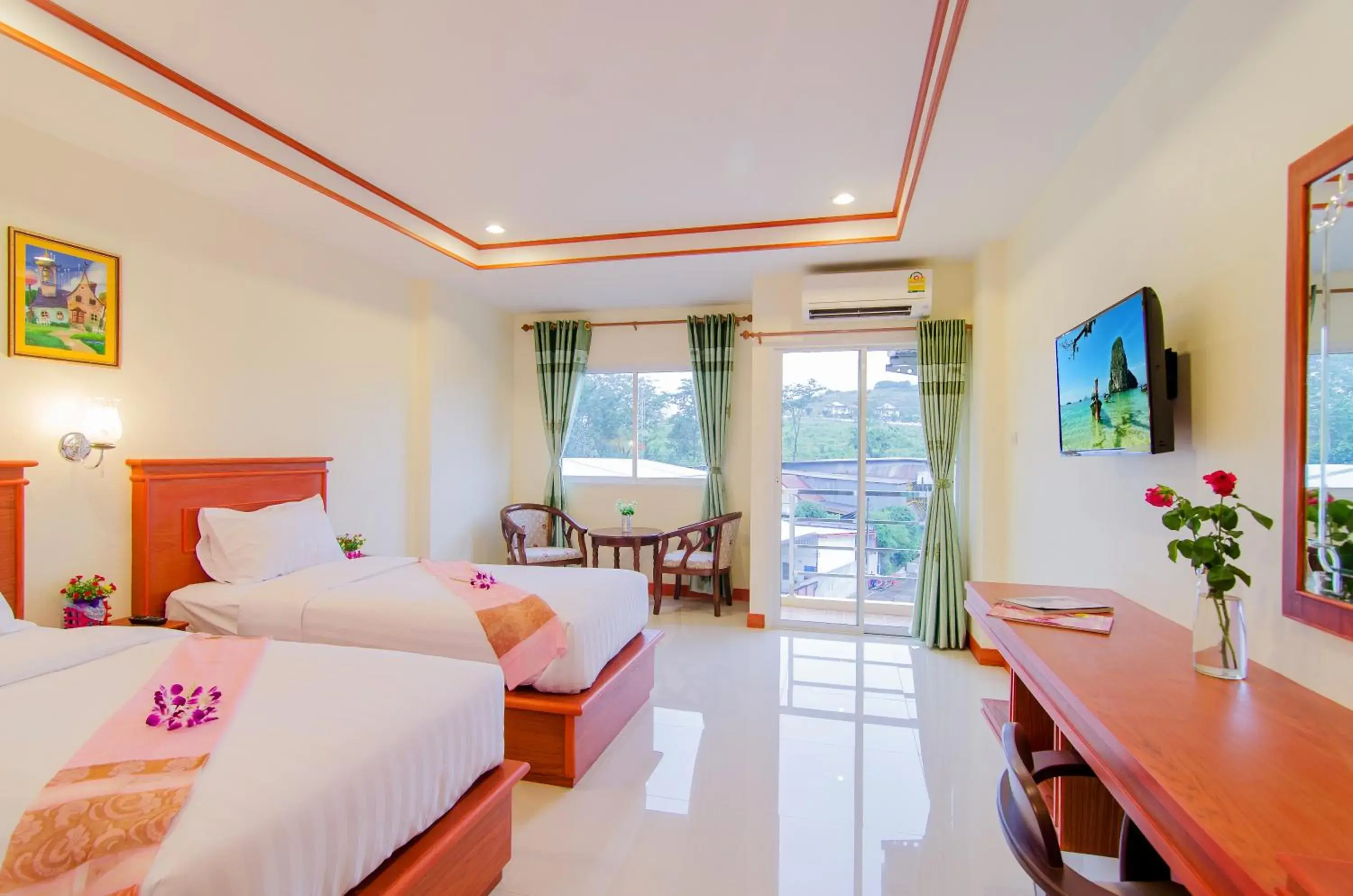 Superior Twin Room in Phaithong Sotel Resort Superior Twin Room in Phaithong Sotel Resort