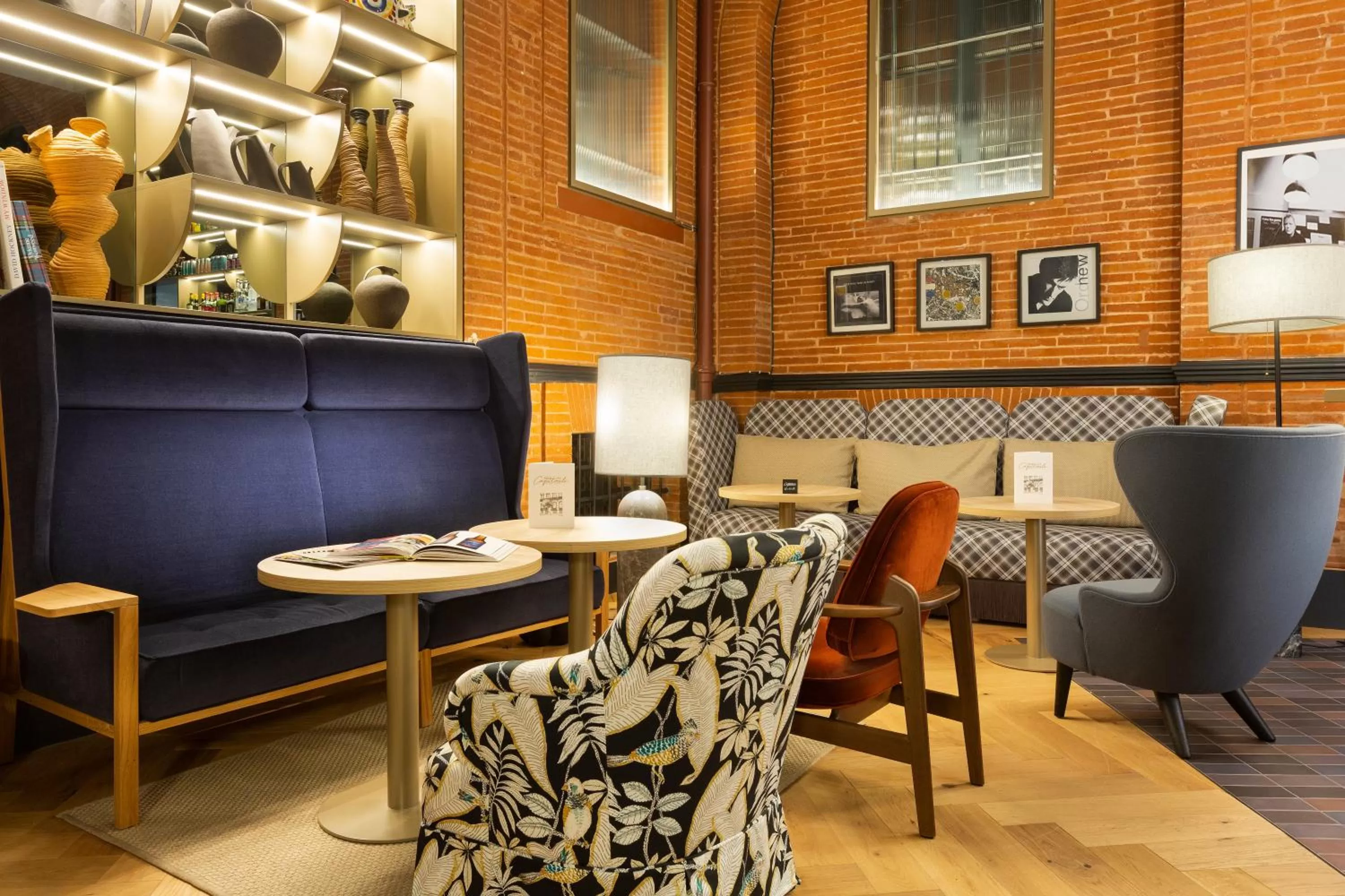 Lobby or reception in Hotel Les Capitouls Toulouse Centre - Handwritten Collection