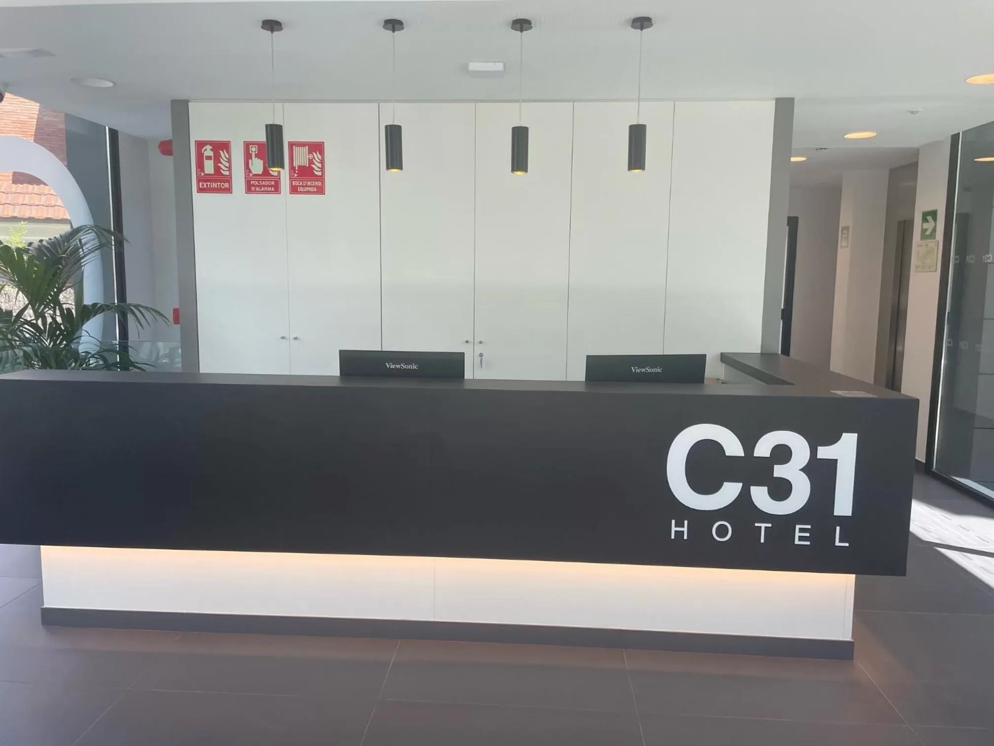 Property logo or sign in Hotel C31