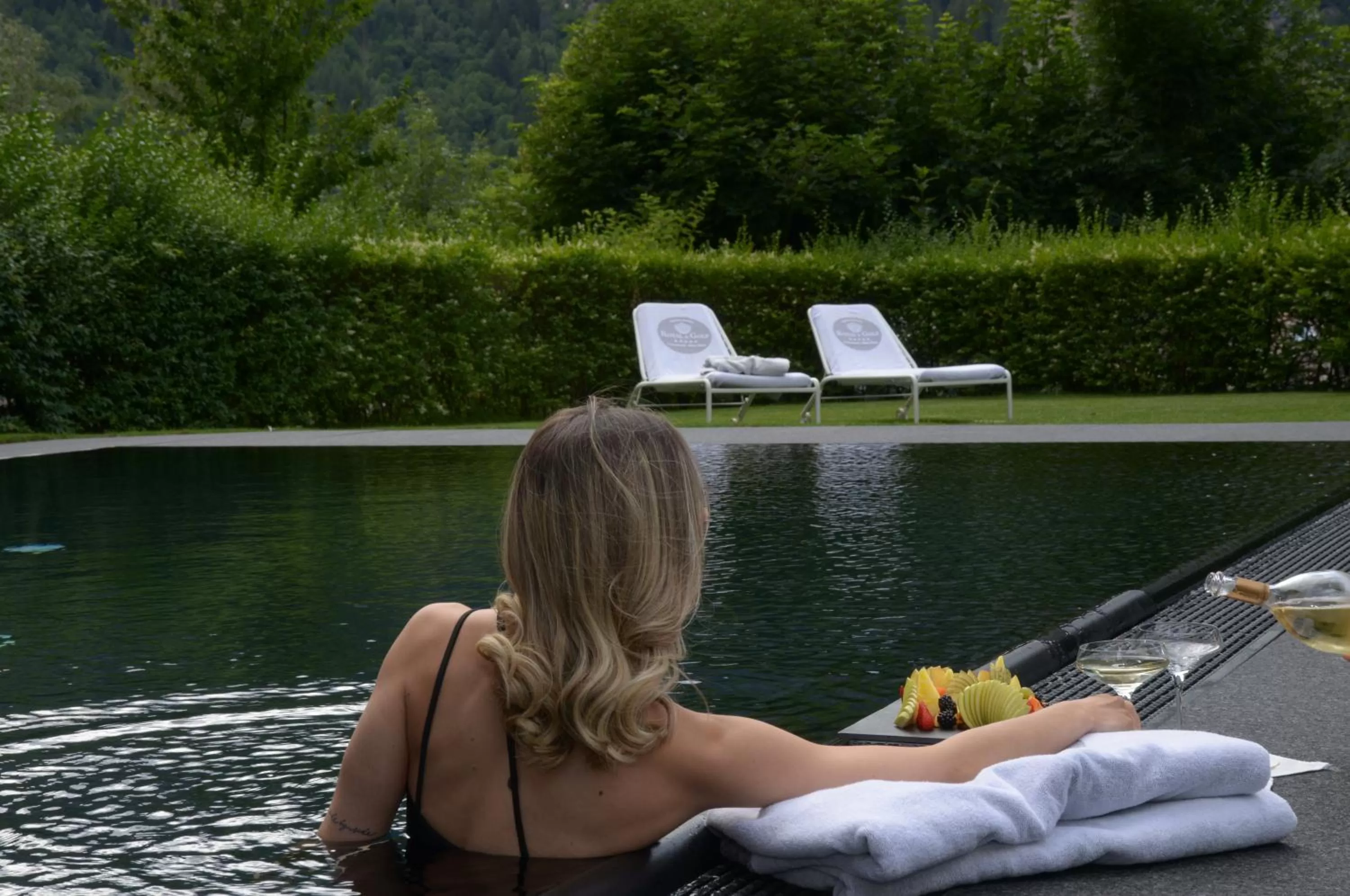 Swimming pool in Grand Hotel Royal E Golf