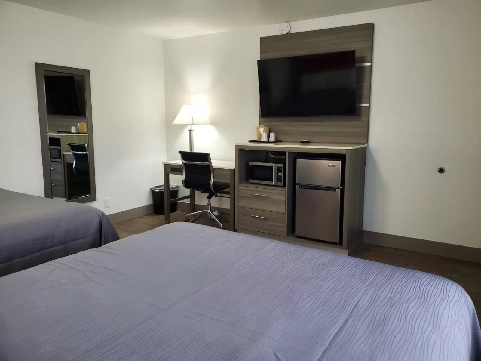 Bed in Money Saver Motel