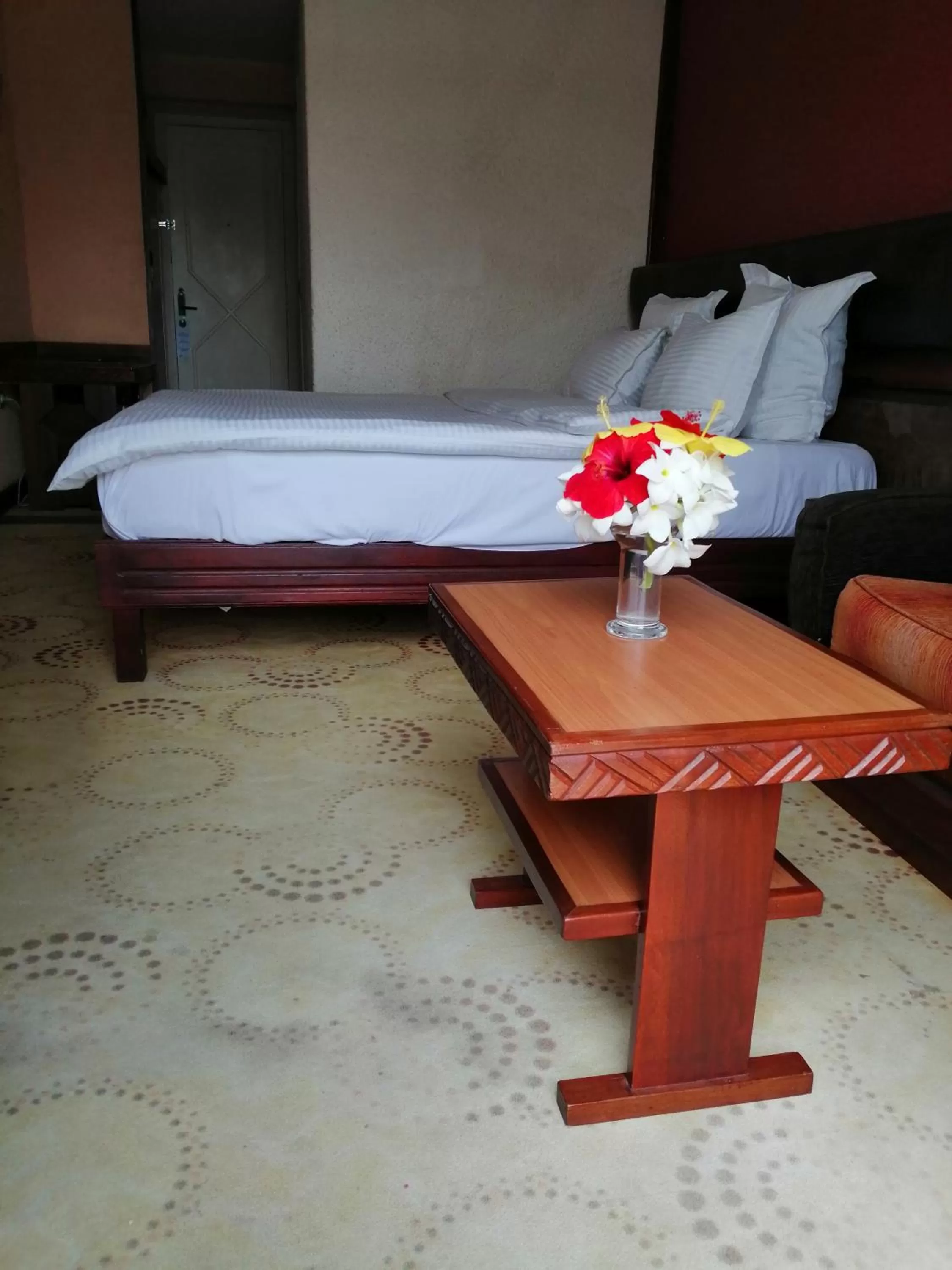 Bed in Hotel Jardin Savana Dakar