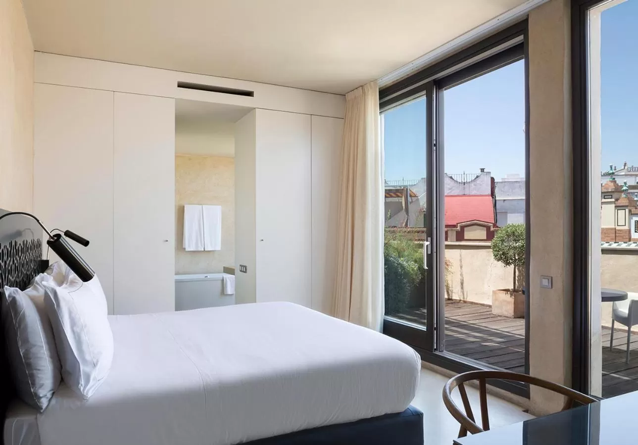 Bedroom, Bed in EME Catedral Mercer Hotel