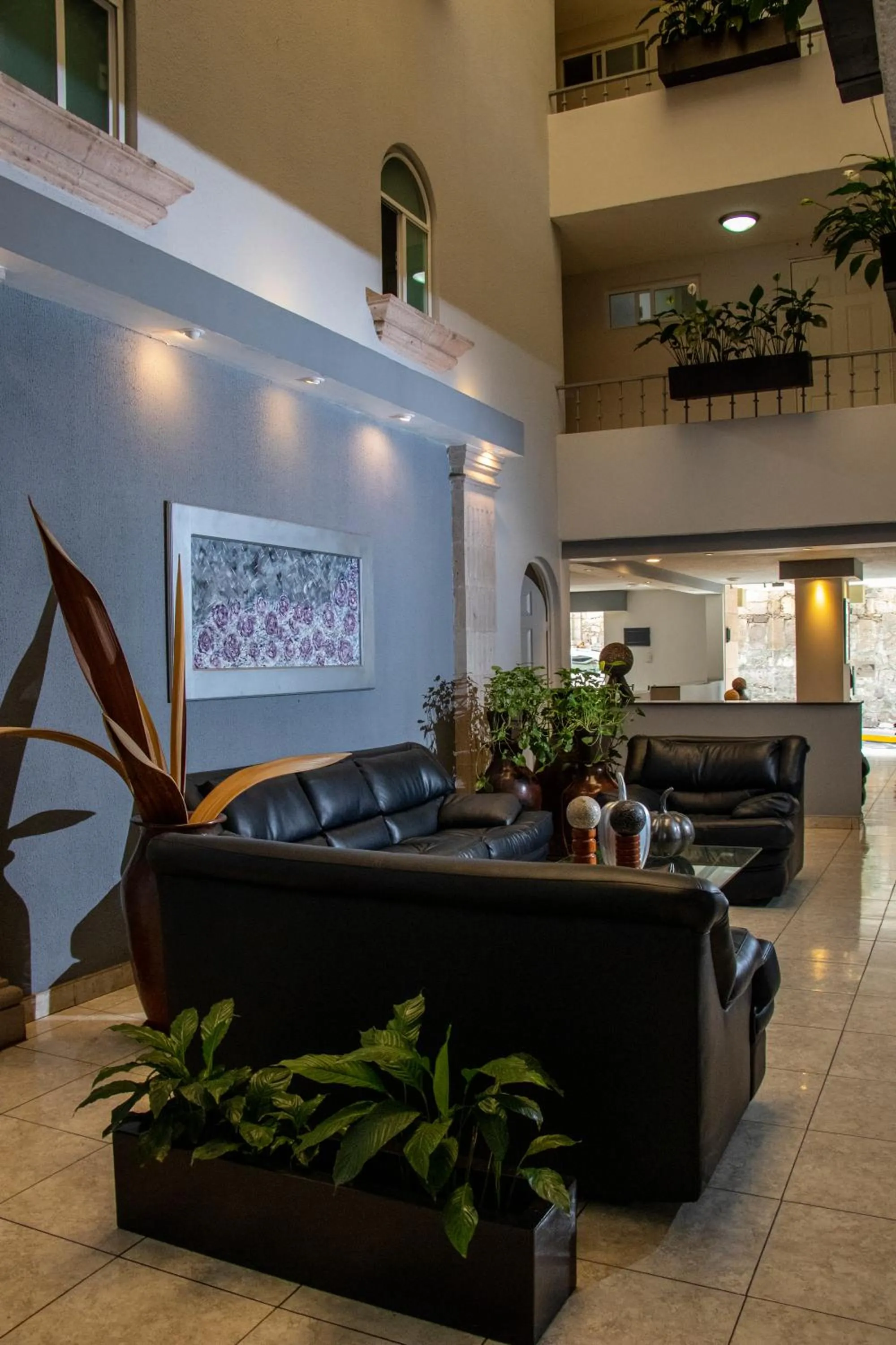 Living room in Hotel Qualitel Plus