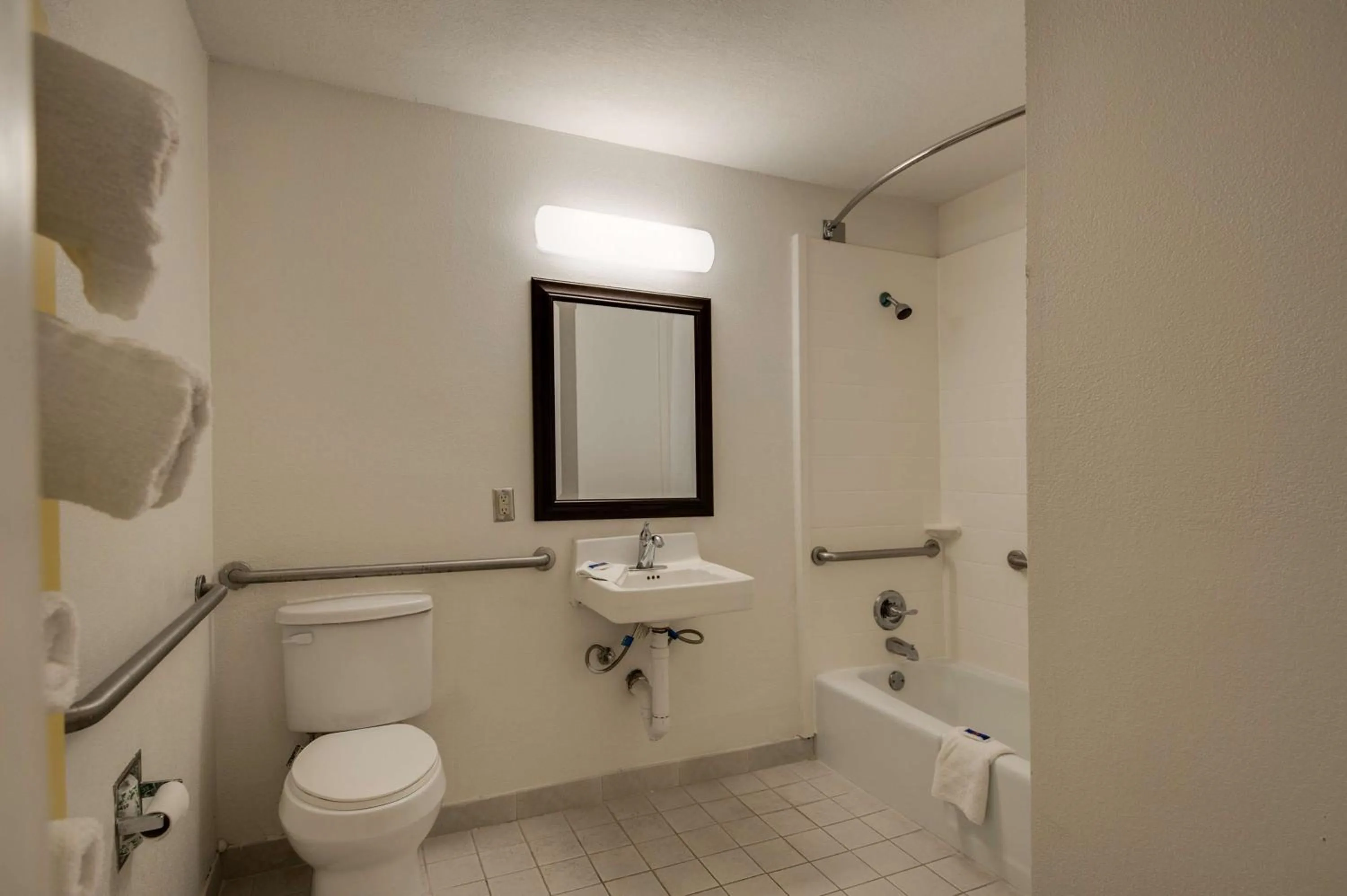 Toilet in Motel 6-Jennings, LA